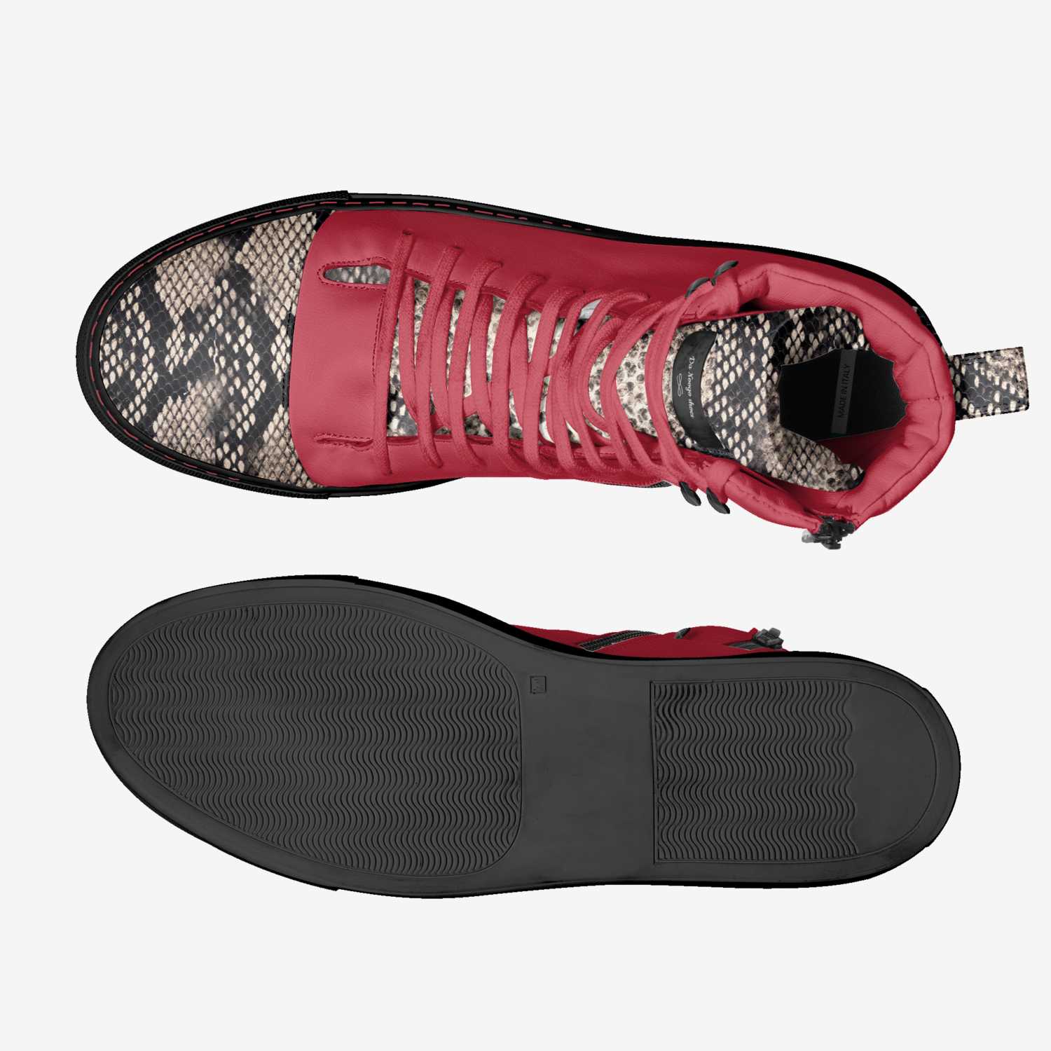 Da Noogo shoes custom made in Italy shoes by Shametrice Douglas | Top view