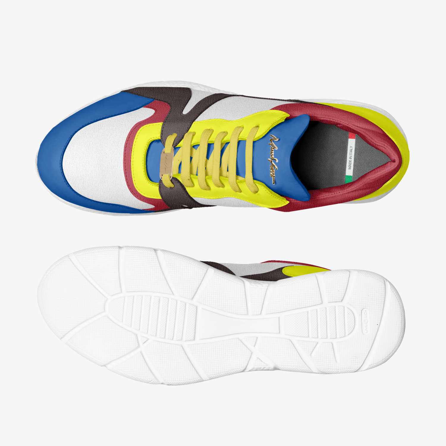 Moneyatti Nem51 custom made in Italy shoes by Moneyatti Brand | Top view