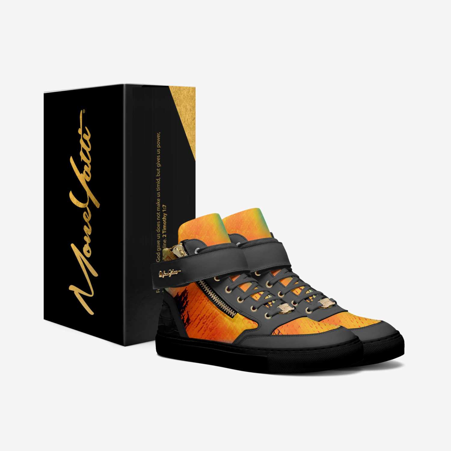 Legends01 custom made in Italy shoes by Moneyatti Brand | Box view