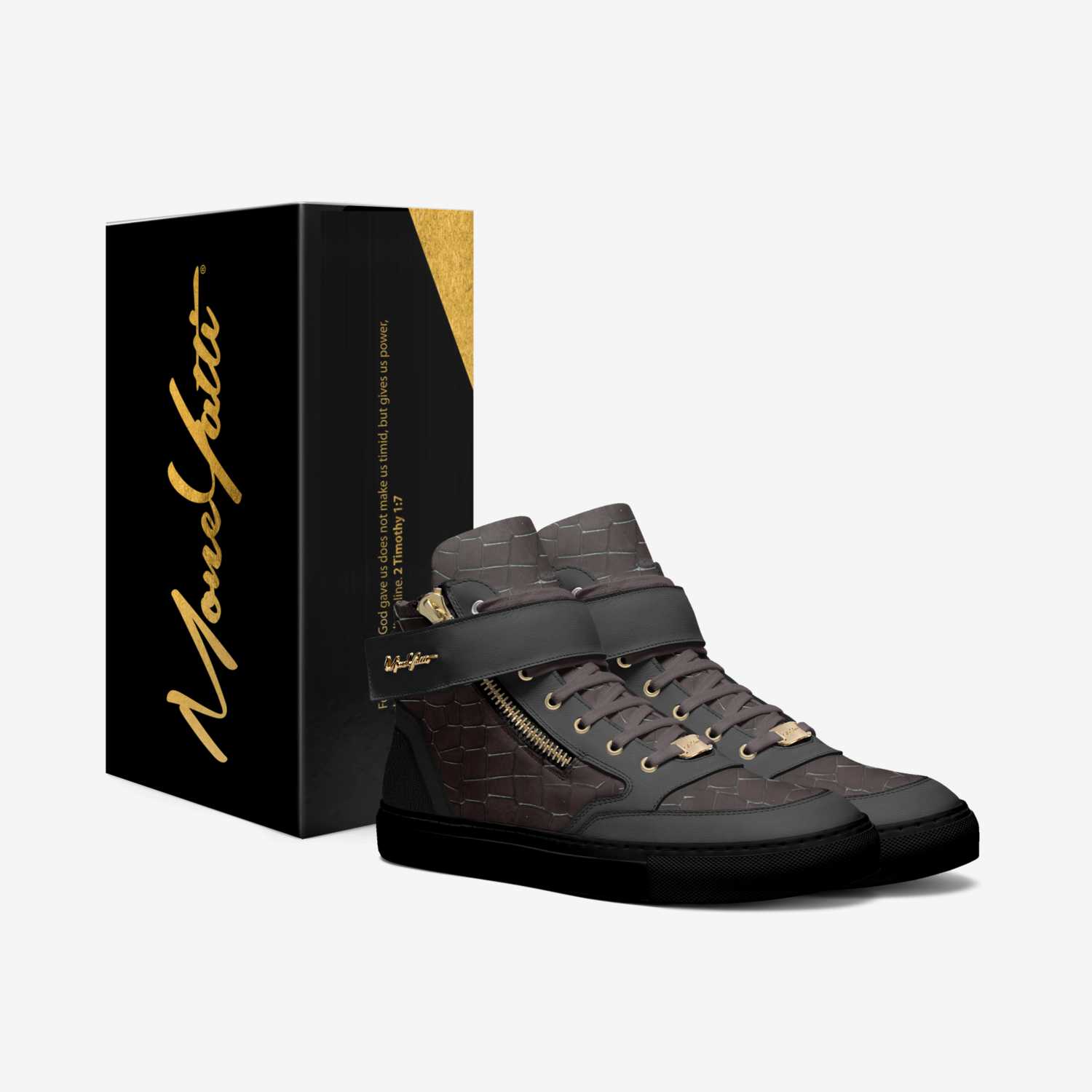 Legends05 custom made in Italy shoes by Moneyatti Brand | Box view