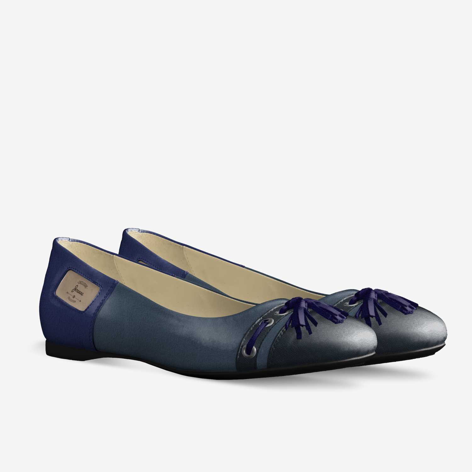 Joanne custom made in Italy shoes by Yulia Yohana | Double view