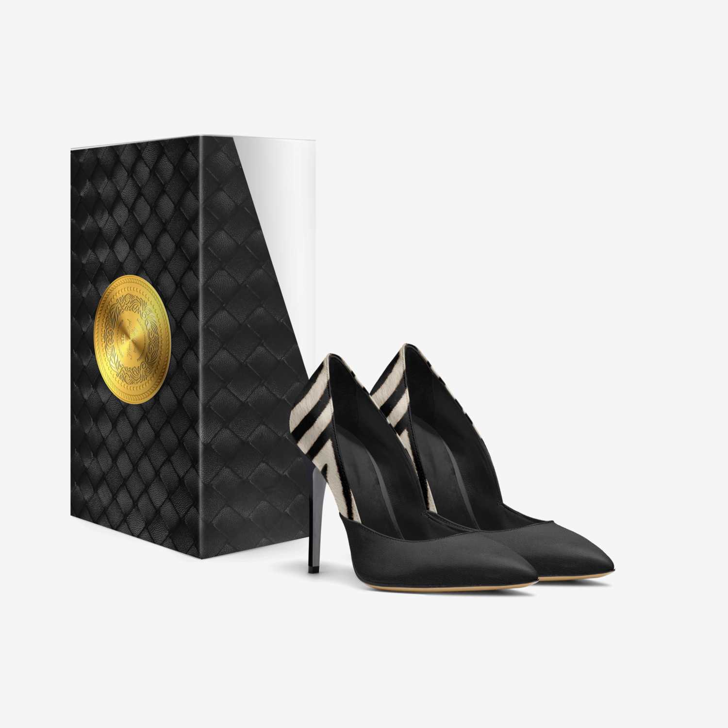 Kapture custom made in Italy shoes by Karonda Edwards | Box view