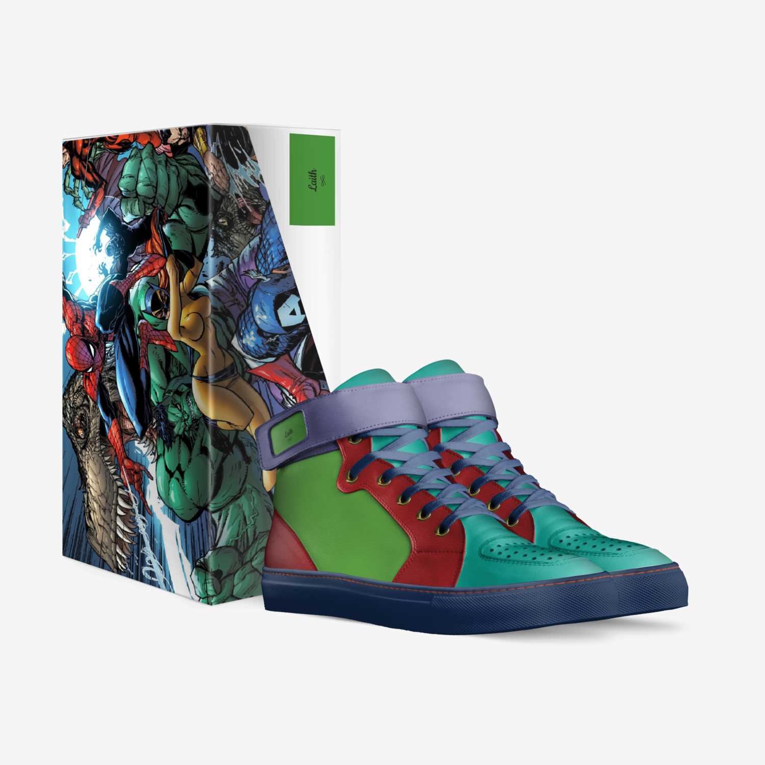 Laith custom made in Italy shoes by Idreece Middleton | Box view