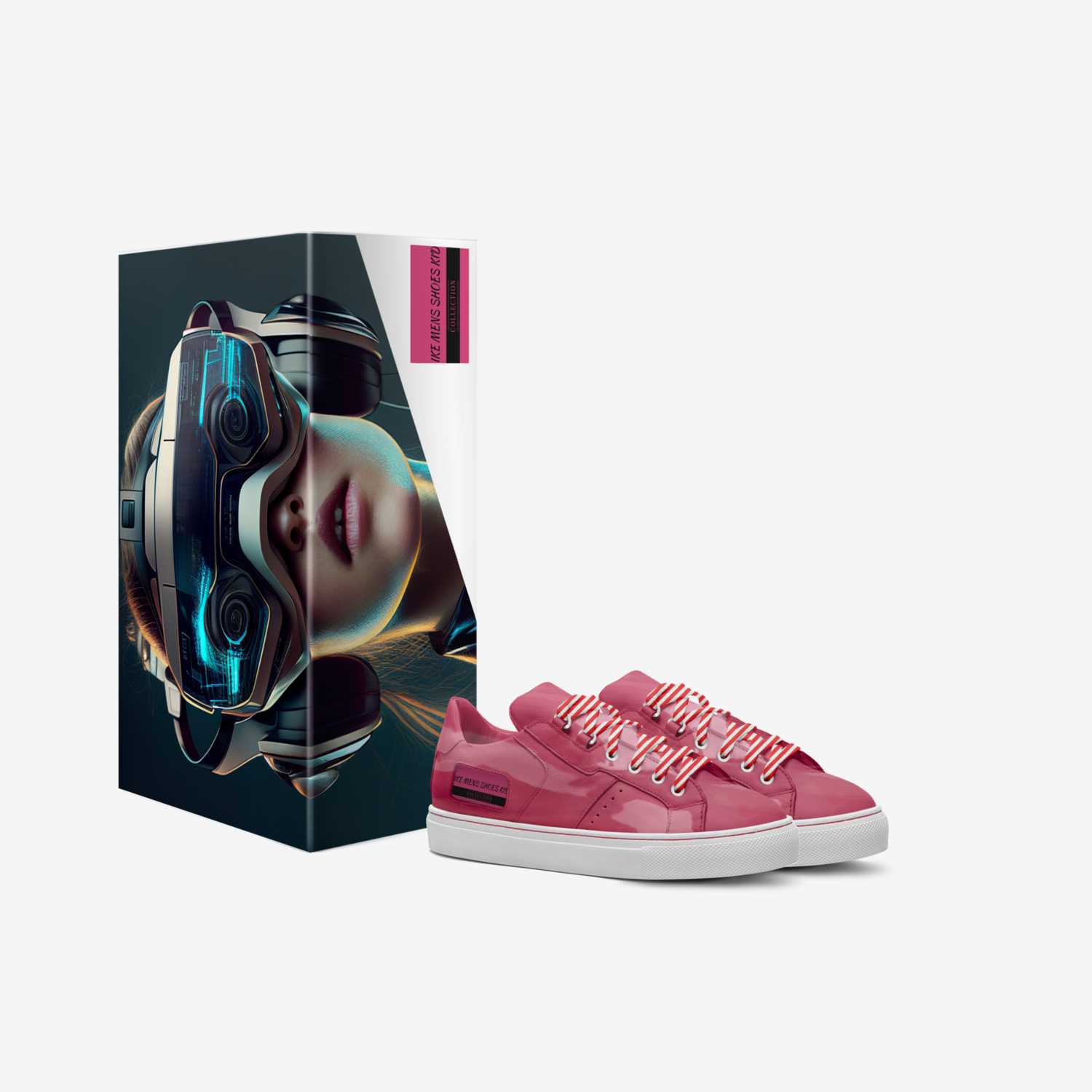 IKE MENS SHOES KID custom made in Italy shoes by Isaac A Mensah | Box view