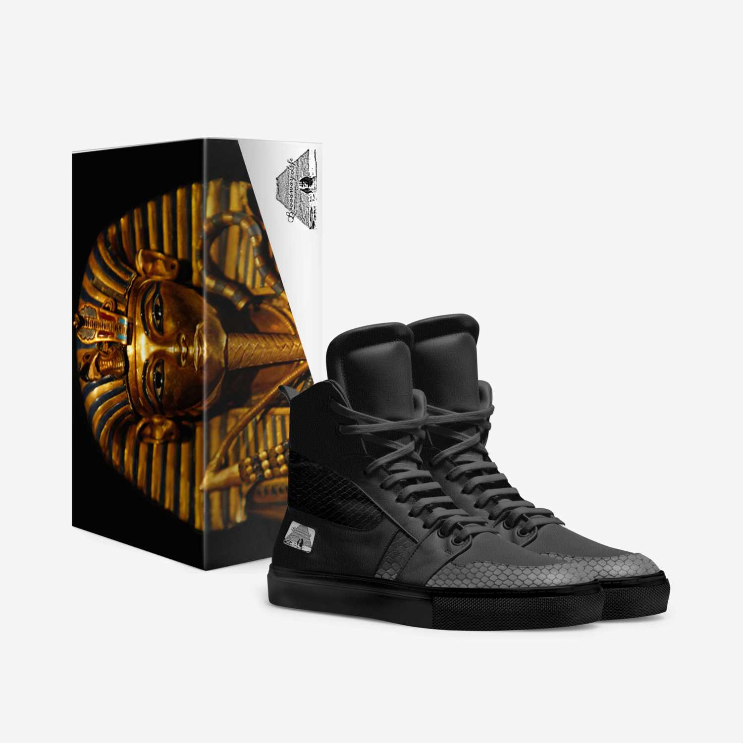 Blaq on Blaq 2 custom made in Italy shoes by Corey Broadway | Box view
