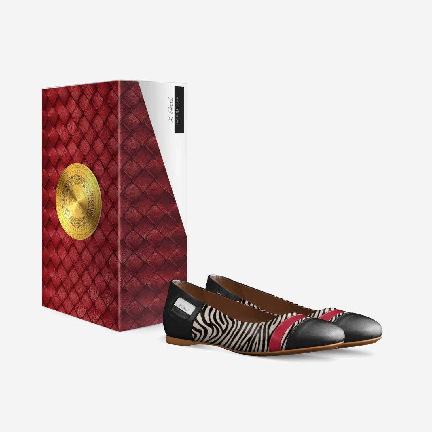 Karis custom made in Italy shoes by Karonda Edwards | Box view