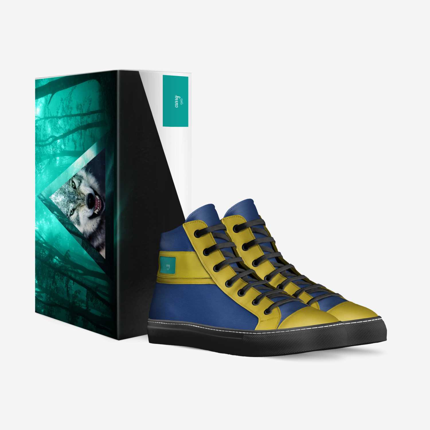 abas hassan custom made in Italy shoes by Hamza Mohamed | Box view