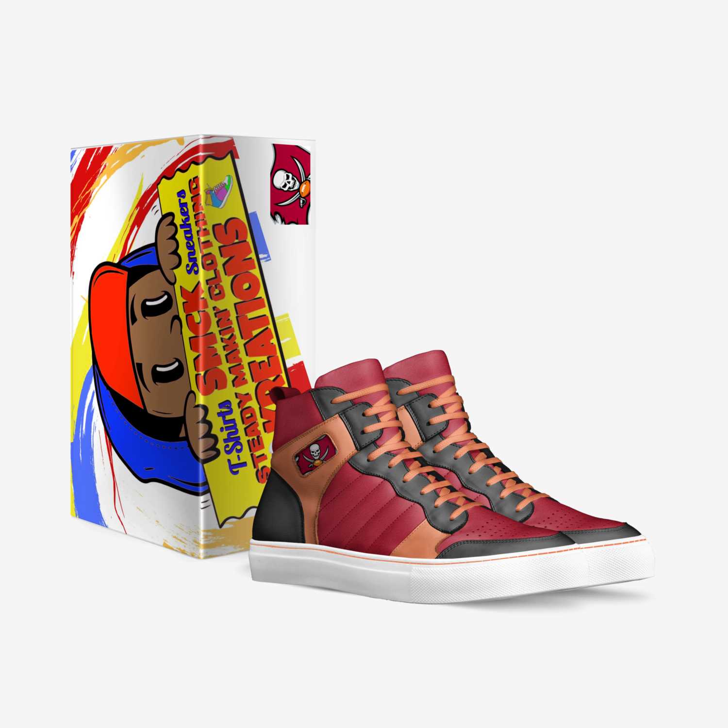 Tampa Bay custom made in Italy shoes by Shawn Mcnair | Box view