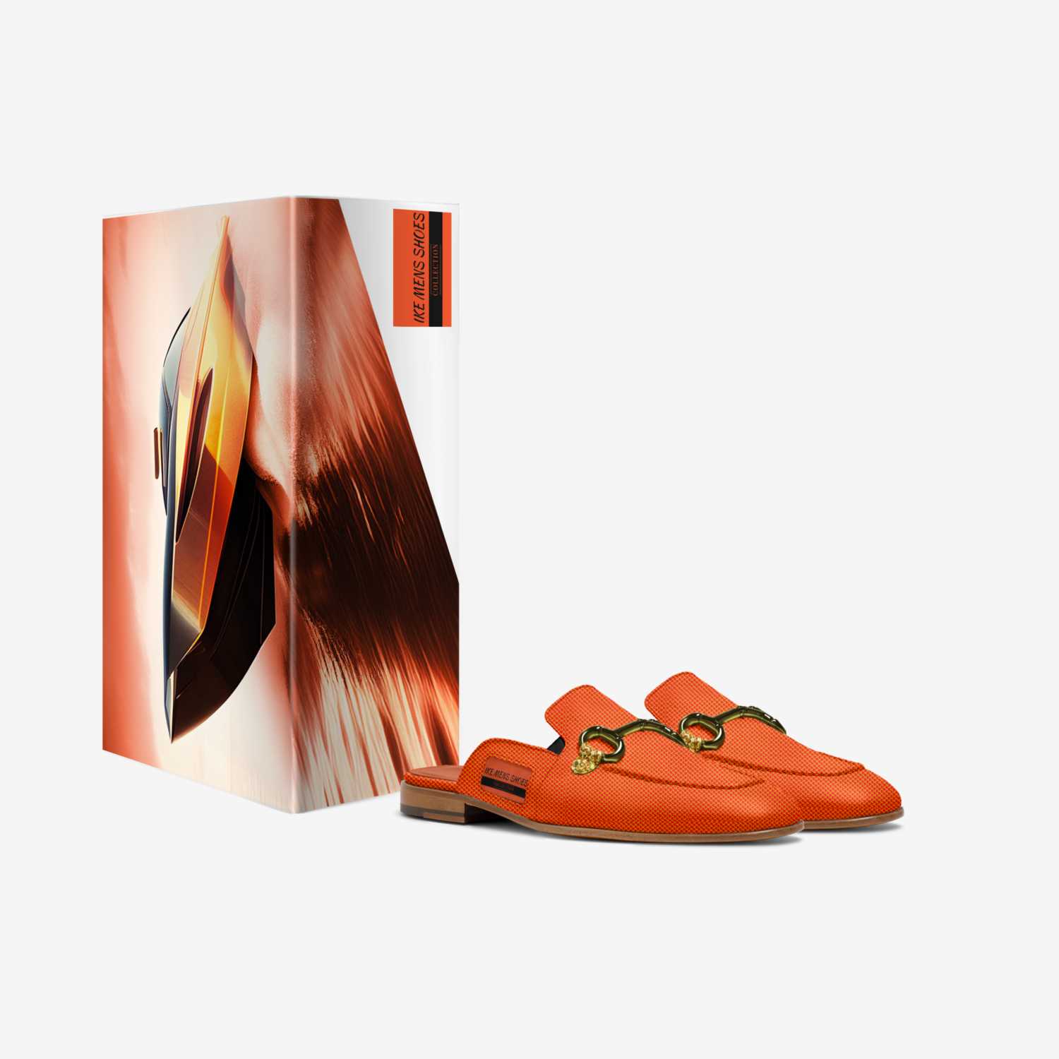 IKE MENS SHOES custom made in Italy shoes by Isaac A Mensah | Box view