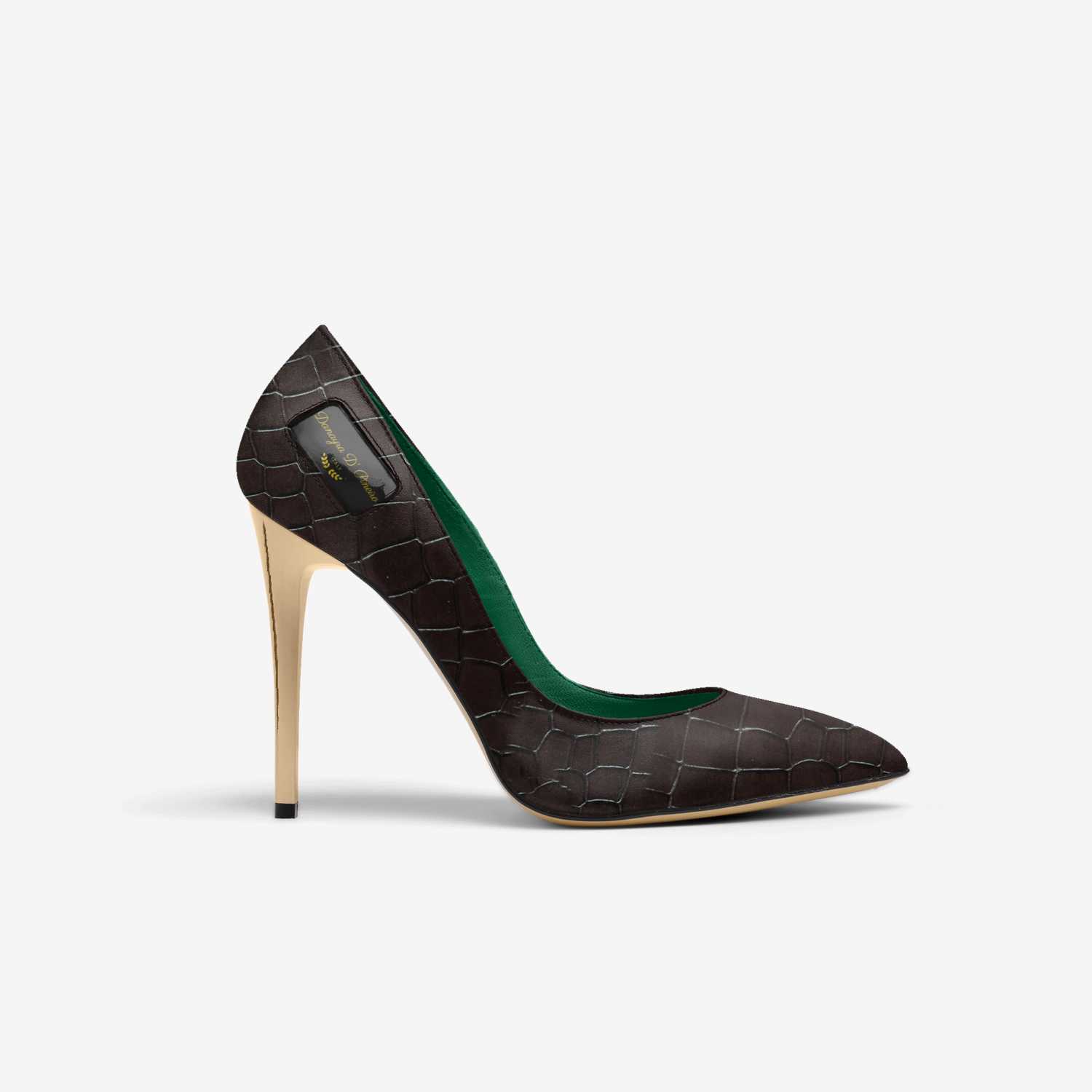 ANDROMEDA custom made in Italy shoes by Danayra D Pineiro | Side view
