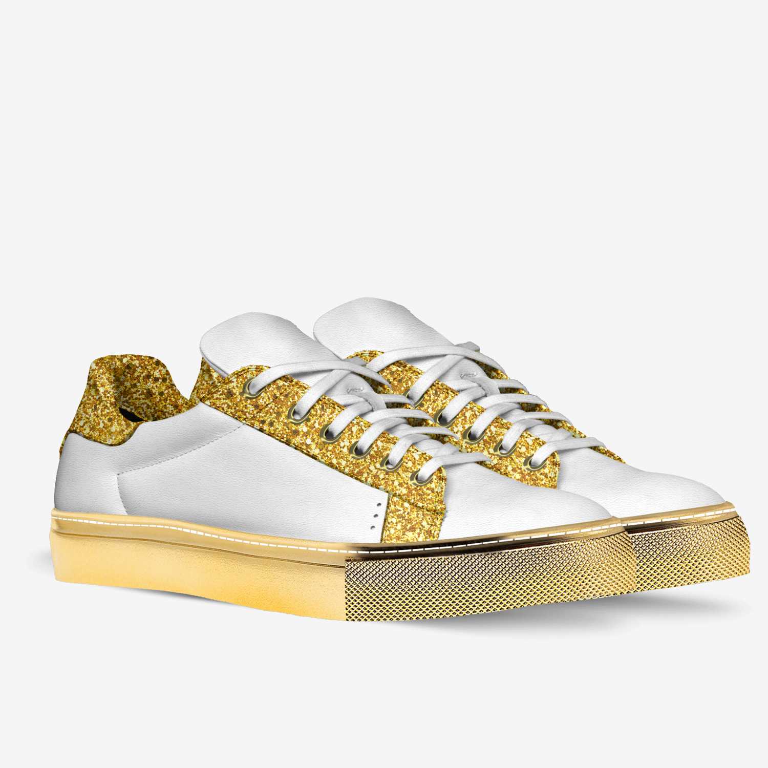 GLITTER custom made in Italy shoes by Yvonne Liao | Double view