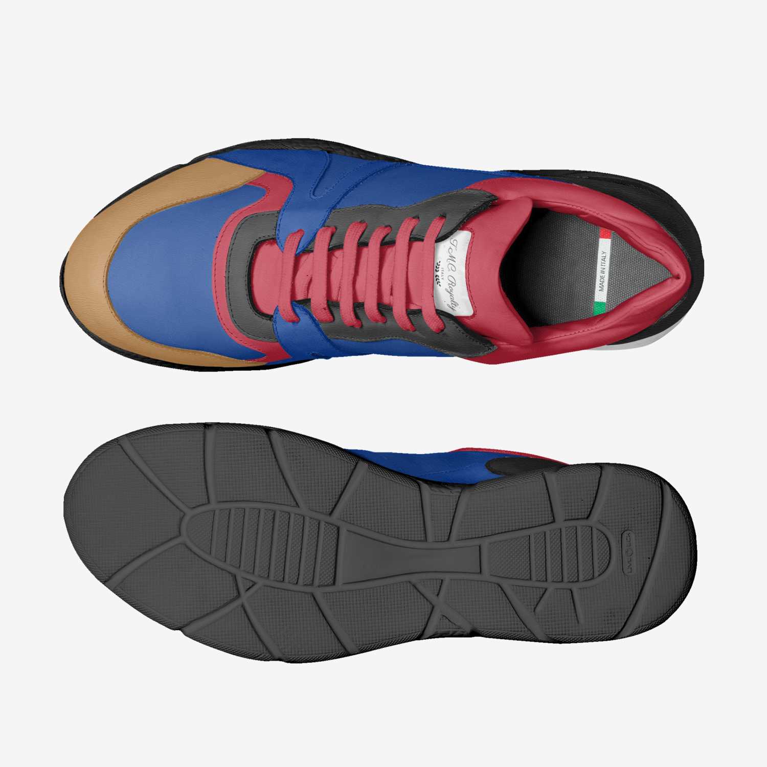 Royalty T.M.C. custom made in Italy shoes by Terry Collins | Top view