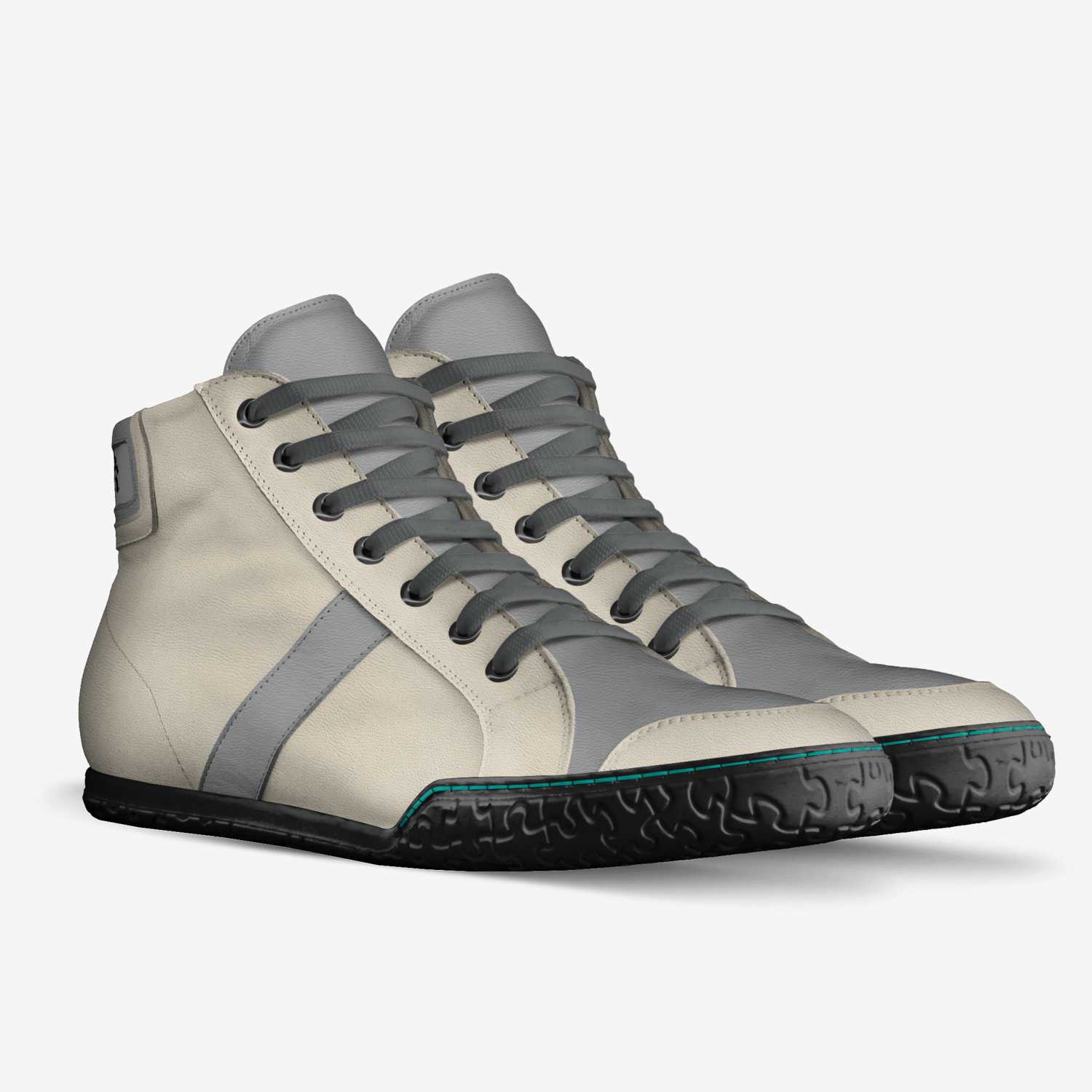  High Rise L custom made in Italy shoes by Oscar Raphael | Double view