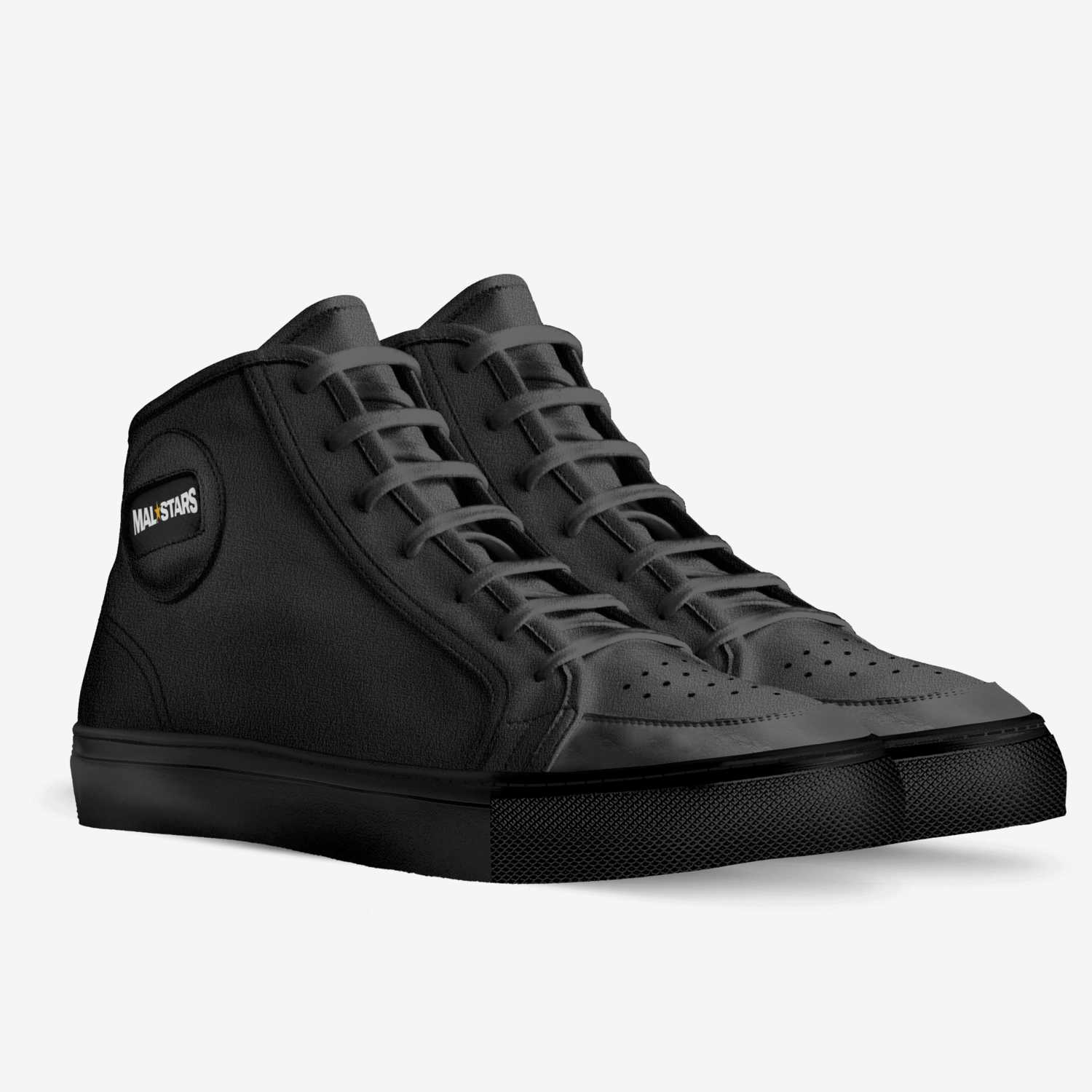 Mal-Star ICE custom made in Italy shoes by Jamal Mccoy | Double view
