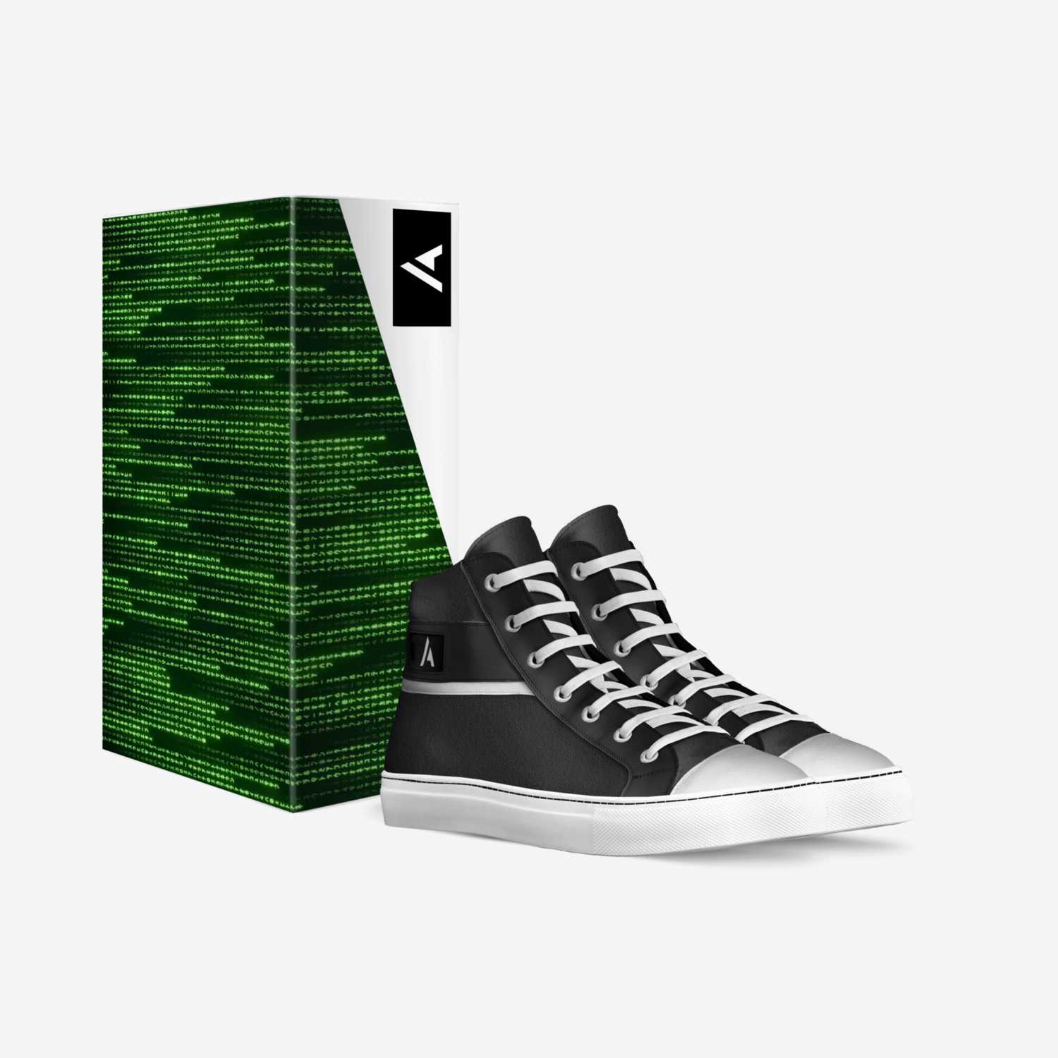 Hackerman 9000 custom made in Italy shoes by Aaron Belyea | Box view