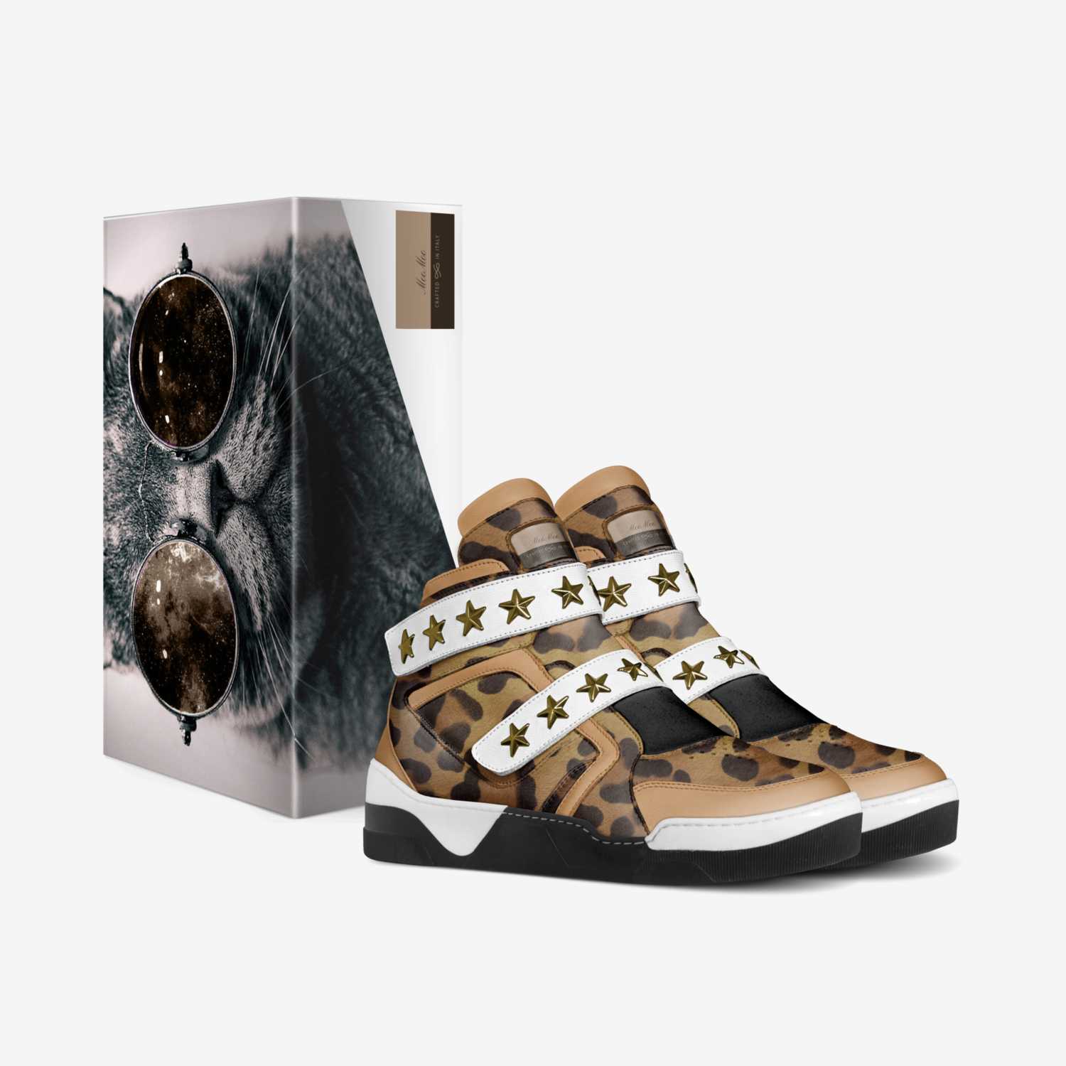 MooMoo custom made in Italy shoes by Ke'Miyah Cunigan | Box view