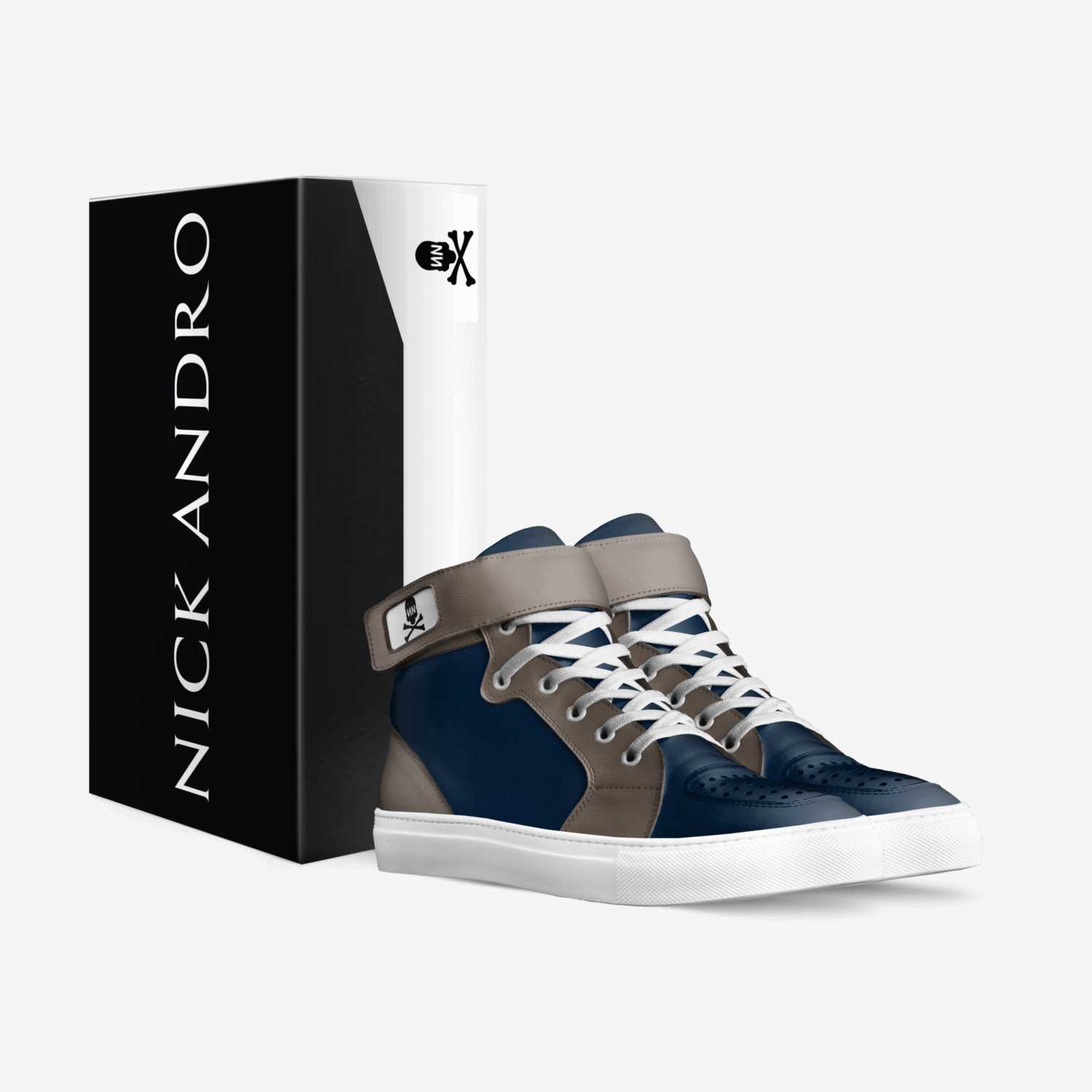 NICK LAREN ONE  custom made in Italy shoes by Jesus Nicandro | Box view