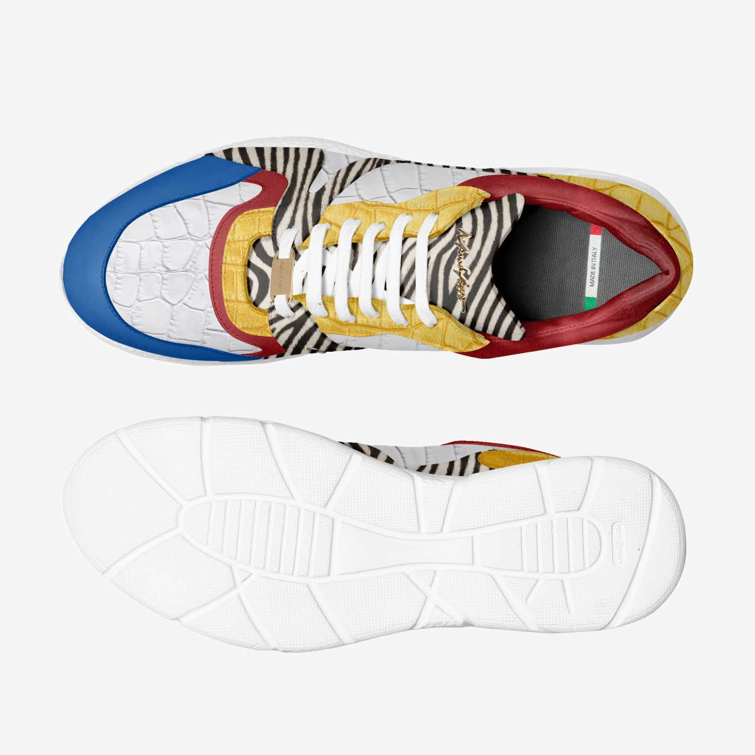 Moneyatti NEM55 custom made in Italy shoes by Moneyatti Brand | Top view