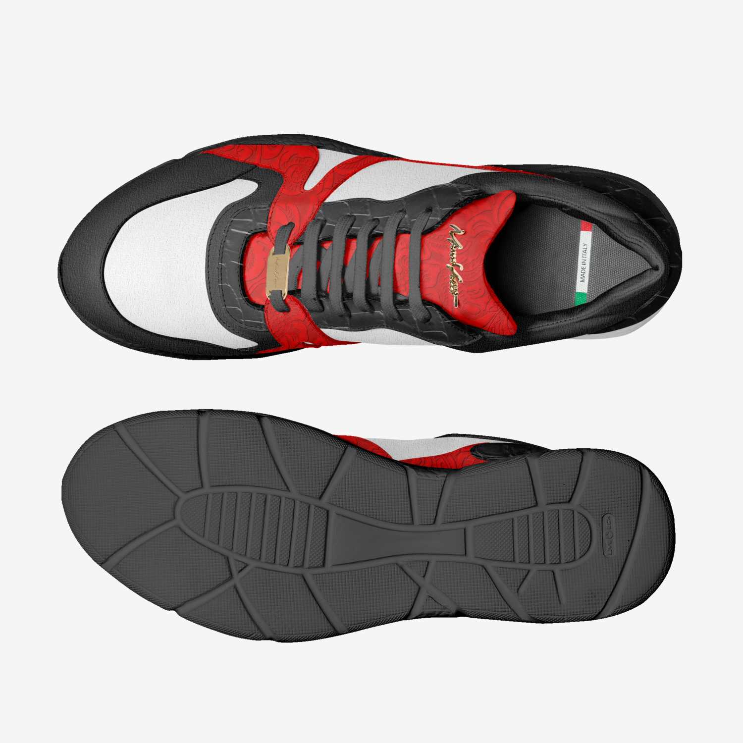 Moneyatti NEM P01 custom made in Italy shoes by Moneyatti Brand | Top view
