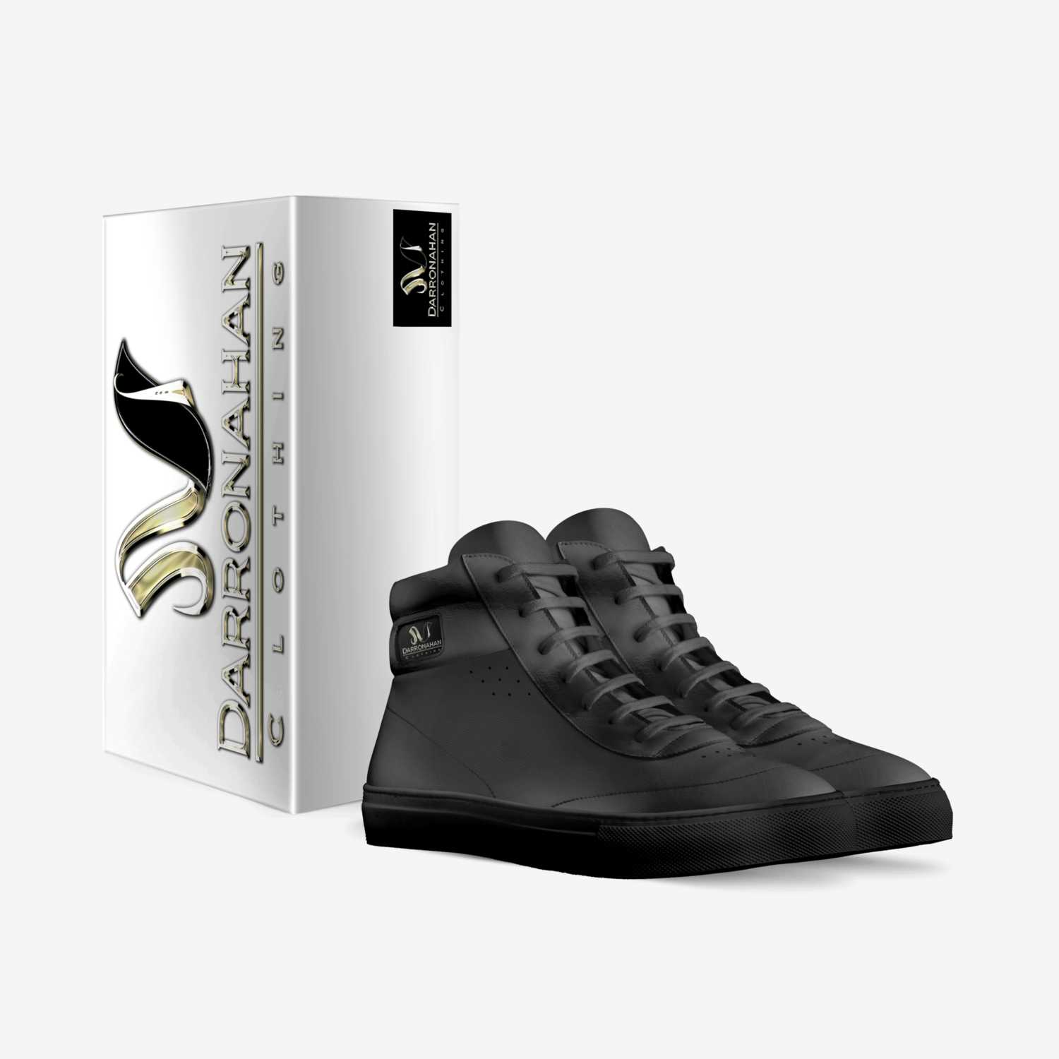 DARRONAHAN BLAKOUT custom made in Italy shoes by Kendas Mcclanahan | Box view