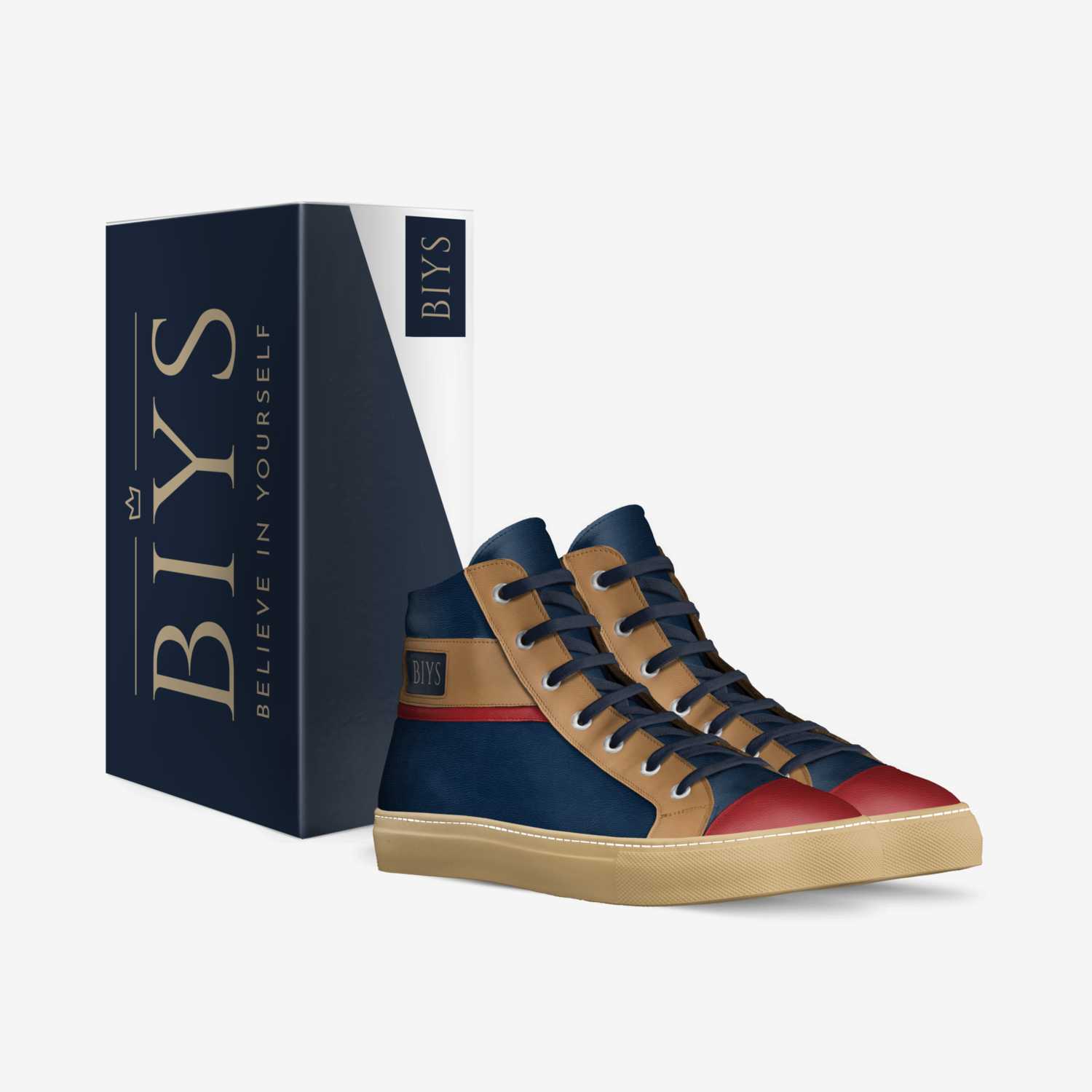 BIYS custom made in Italy shoes by Britney Smith | Box view