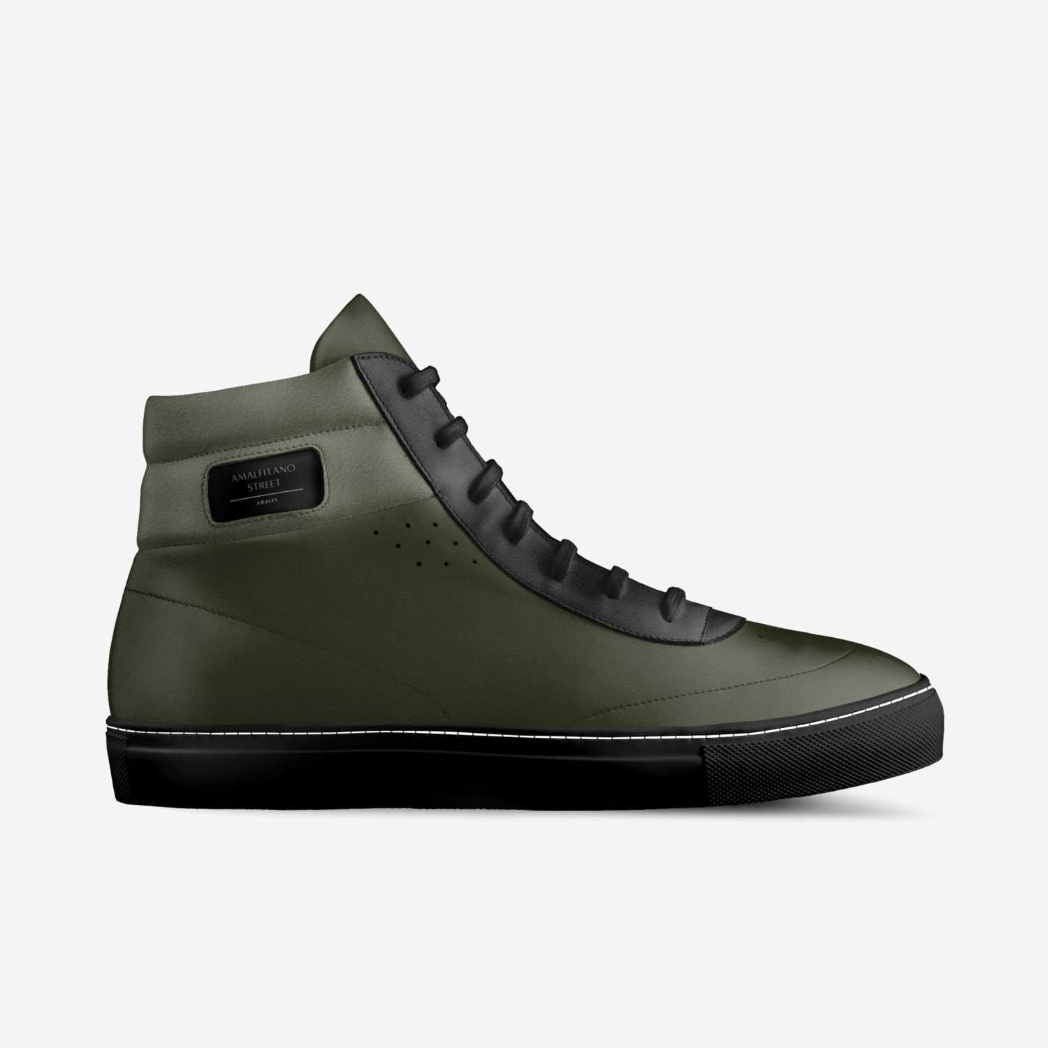 Amalfi custom made in Italy shoes by Emanuele vanore | Side view