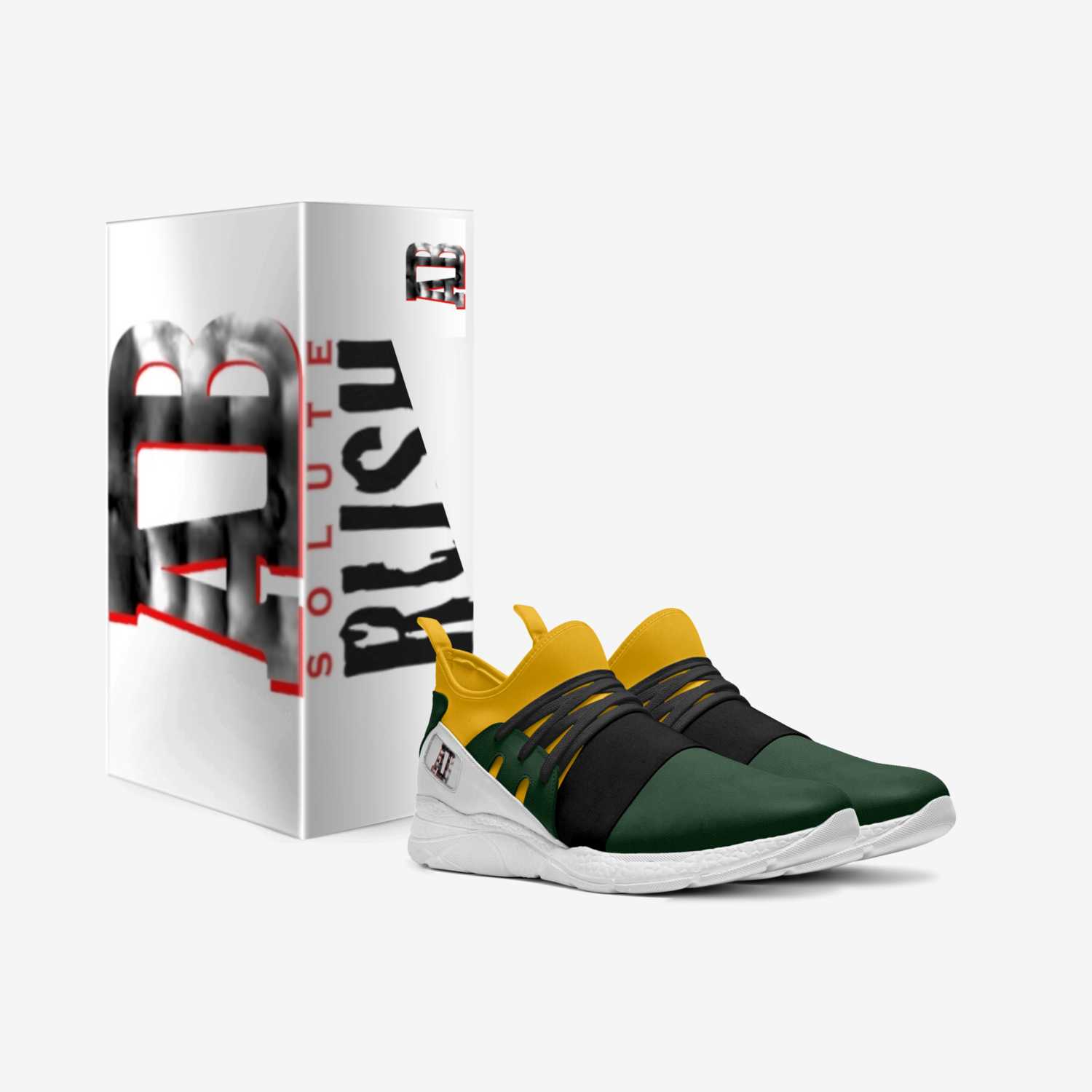3D RUSH: Jamaica custom made in Italy shoes by Andrew Scott | Box view