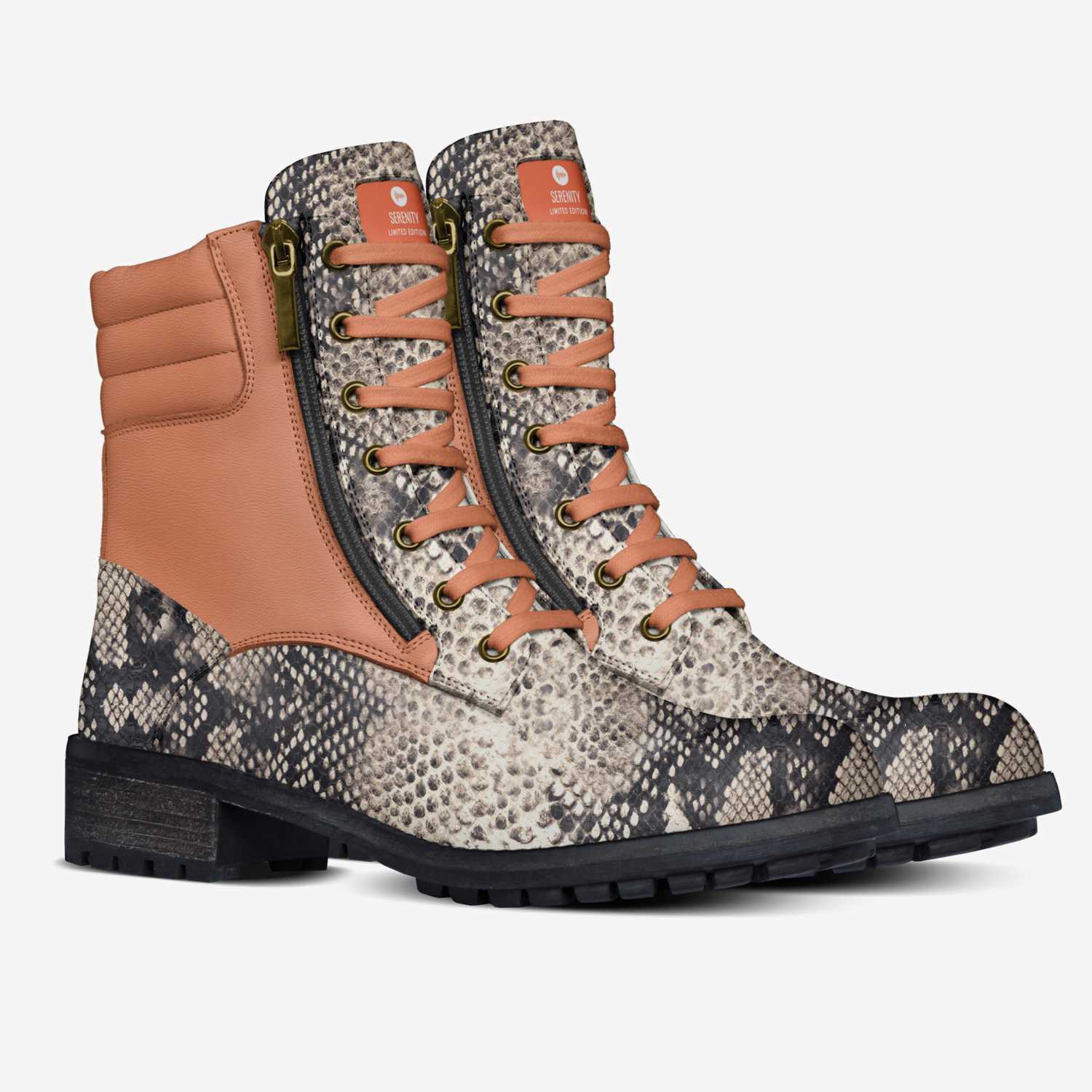 Serenity custom made in Italy shoes by Antoinette Seawood | Double view