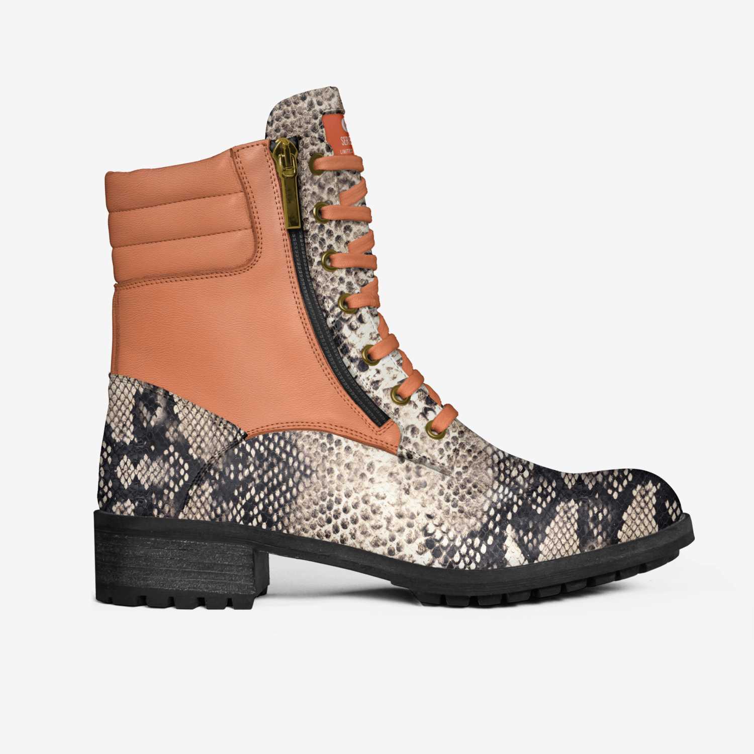 Serenity custom made in Italy shoes by Antoinette Seawood | Side view
