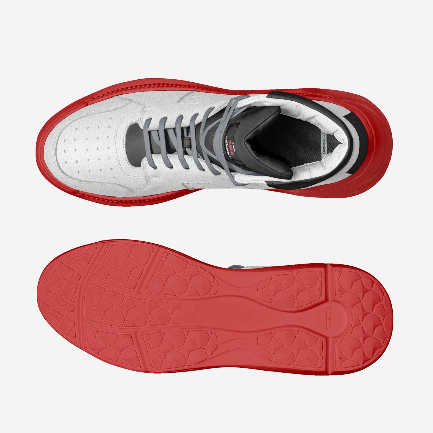 T.M.C. CHI custom made in Italy shoes by Terry Collins | Top view