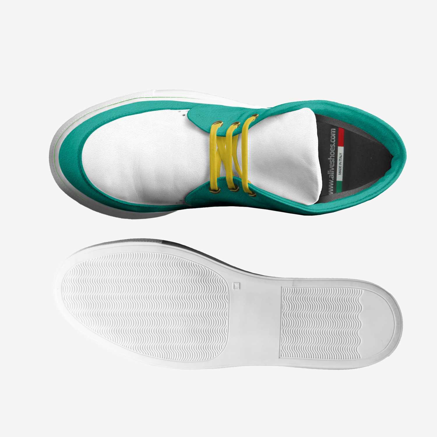 Bear Claw Footwear custom made in Italy shoes by Paul Priesing | Top view