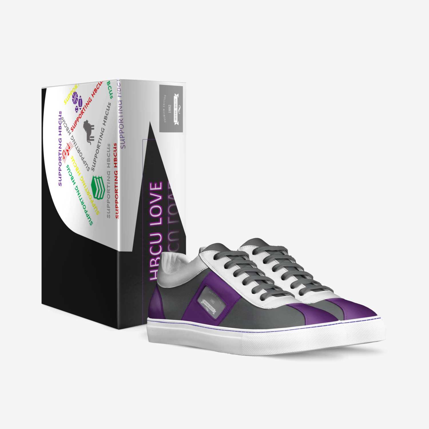 1882 custom made in Italy shoes by Salisa Medlock | Box view