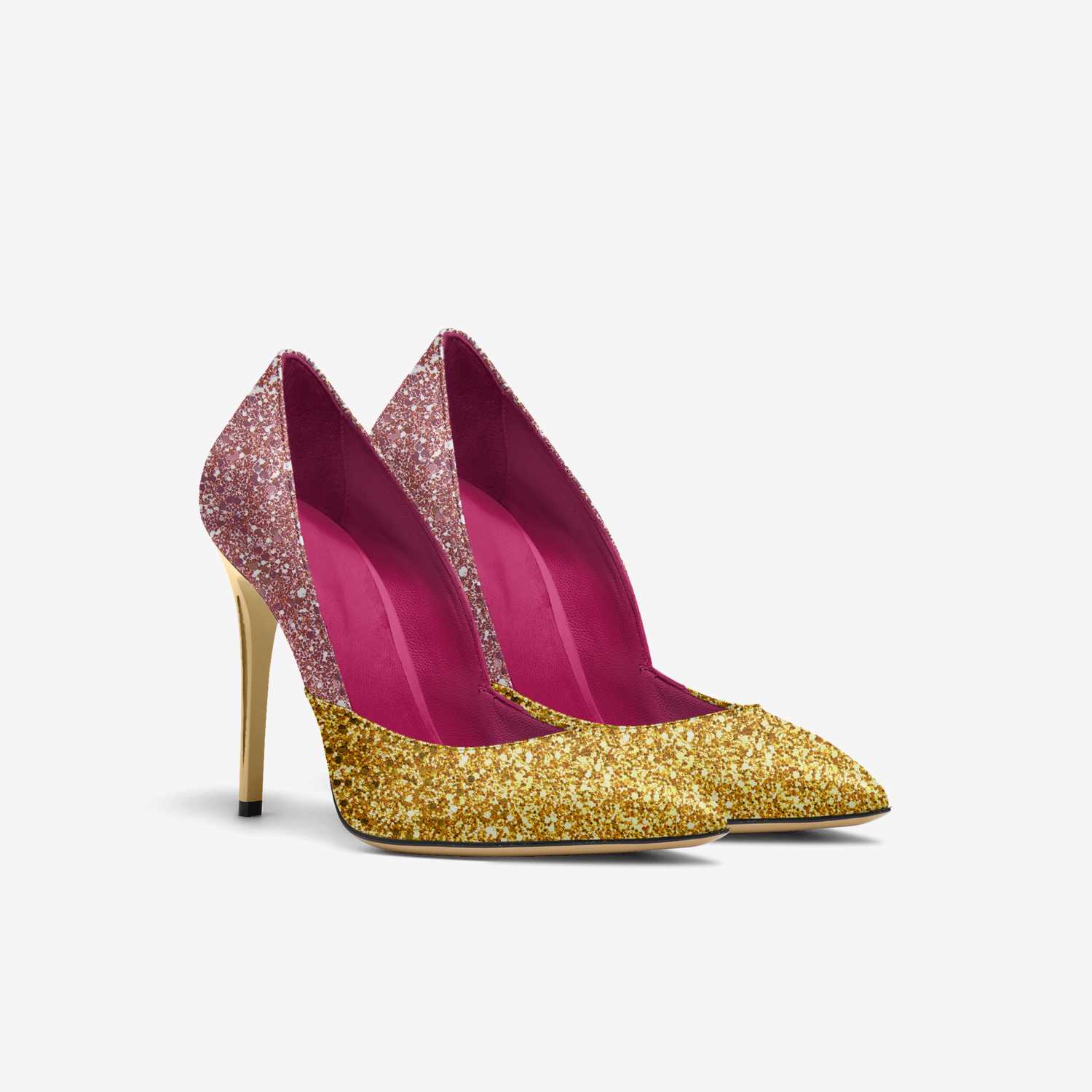 Euphoric custom made in Italy shoes by Antoinette Seawood | Double view