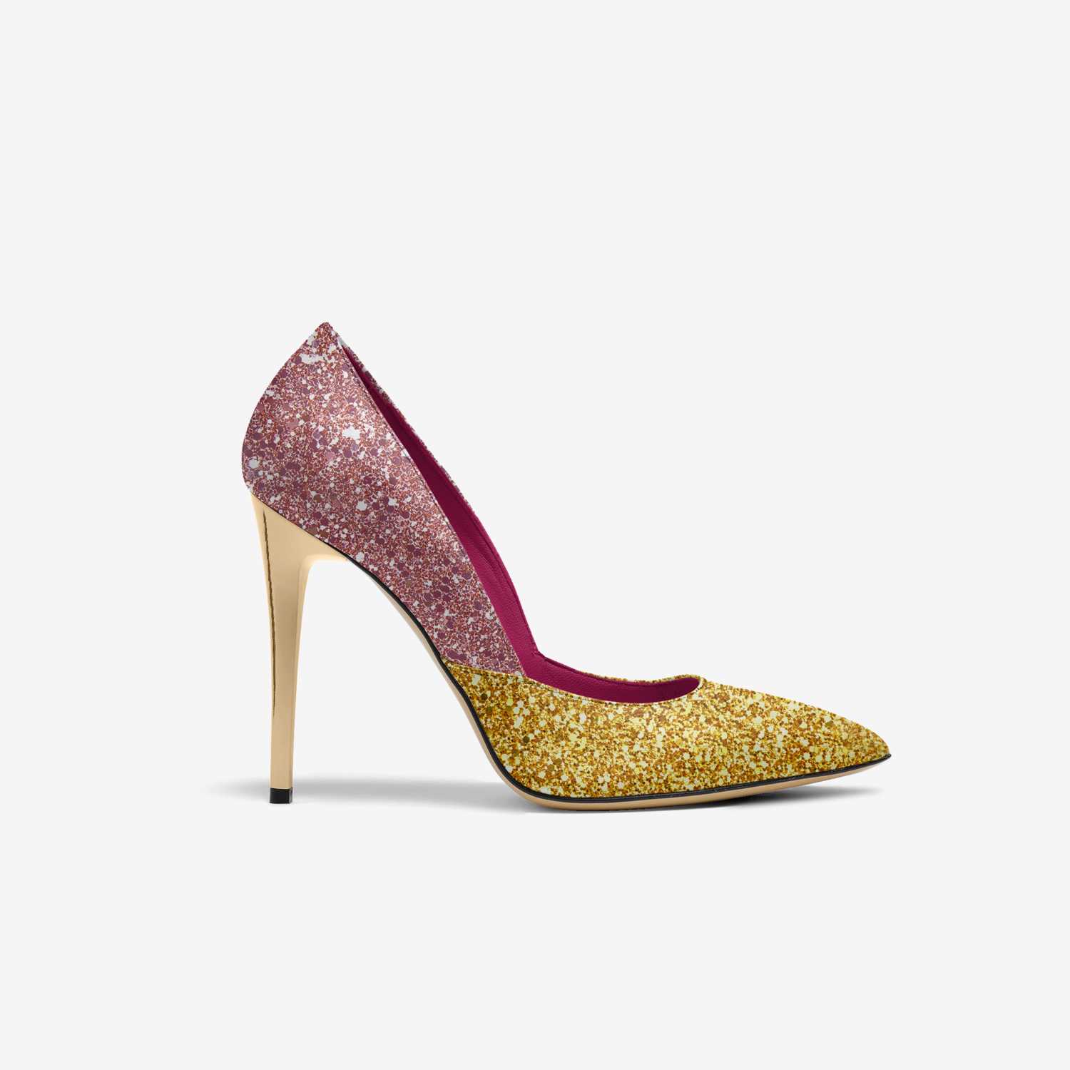 Euphoric custom made in Italy shoes by Antoinette Seawood | Side view