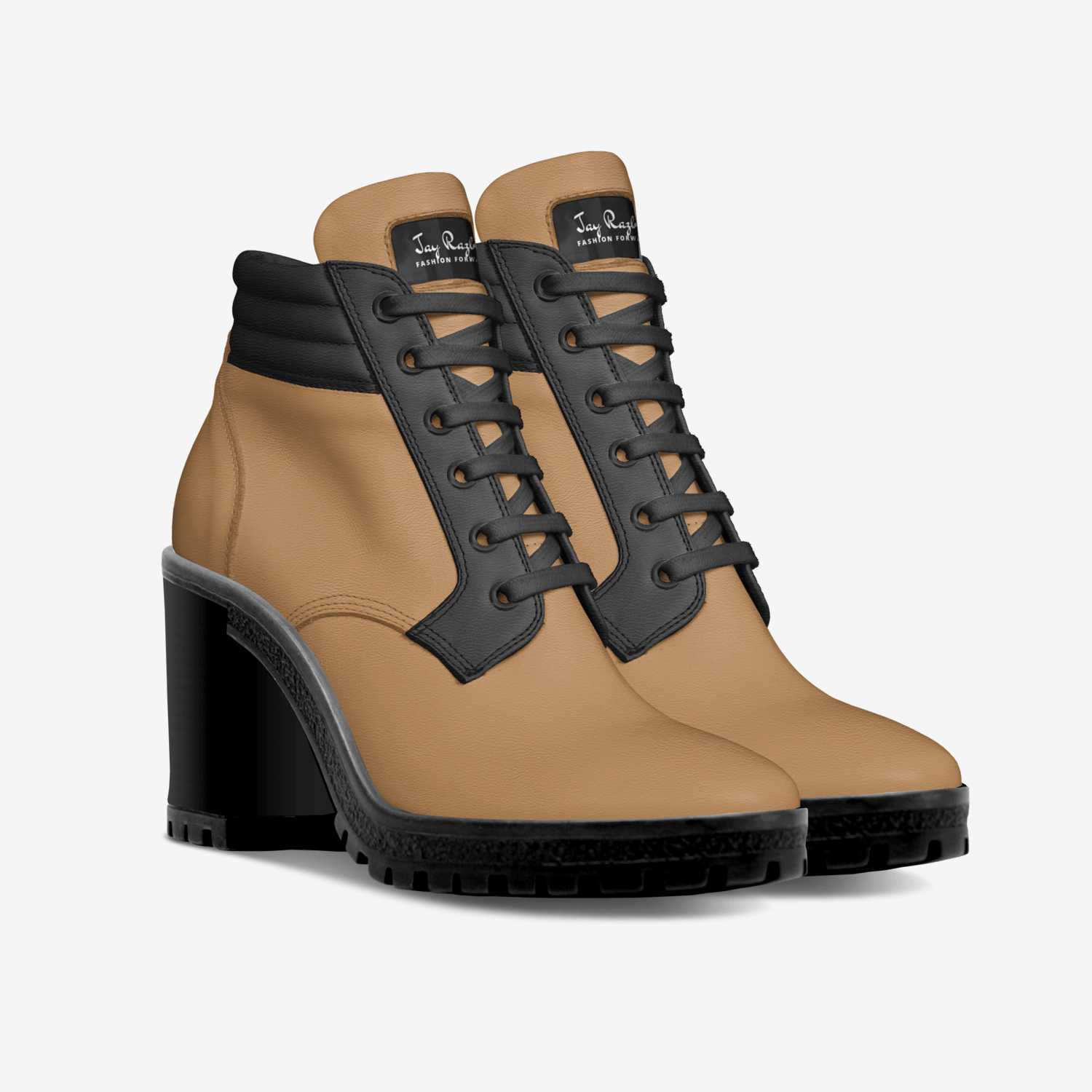 Jay Razby  custom made in Italy shoes by Jay Rock | Double view