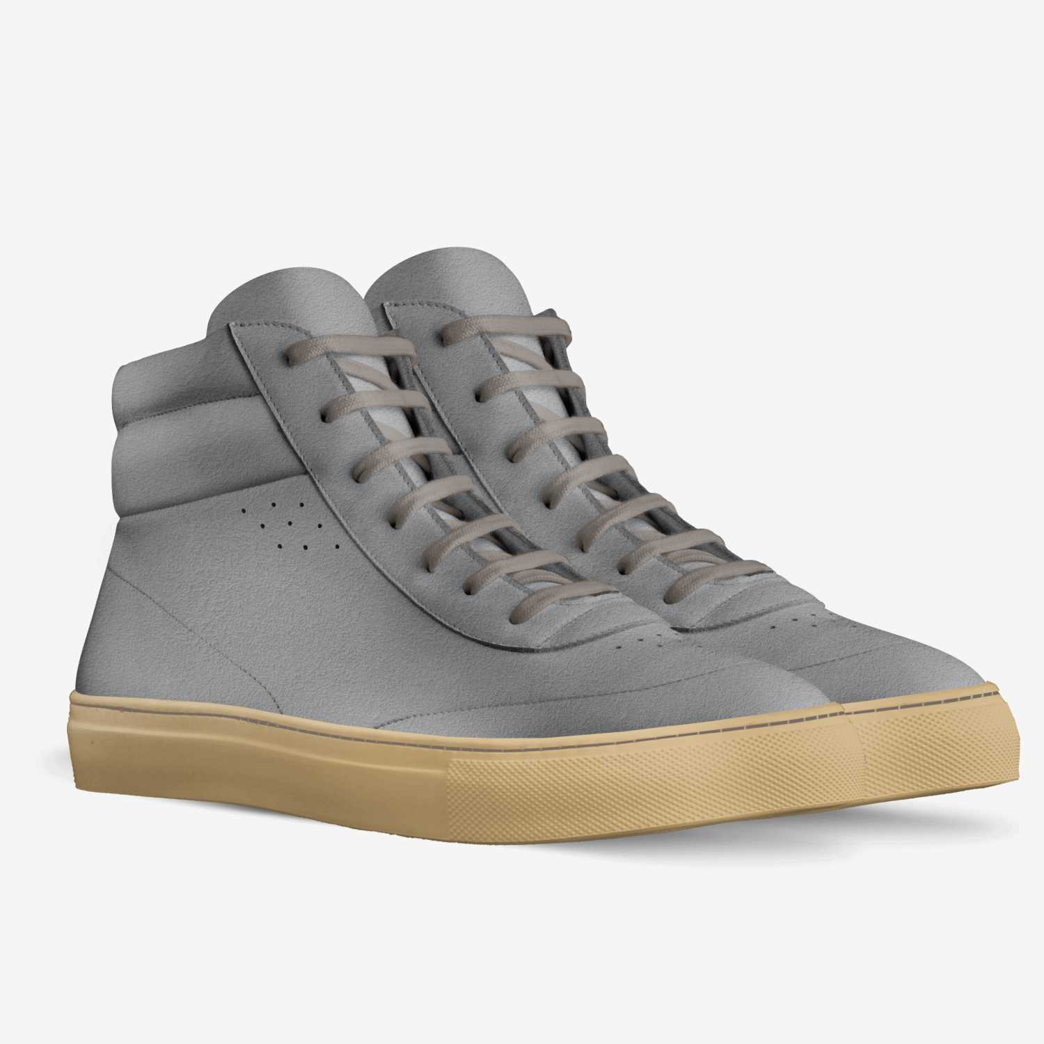 Cemento Duro  custom made in Italy shoes by Style With Kicks | Double view