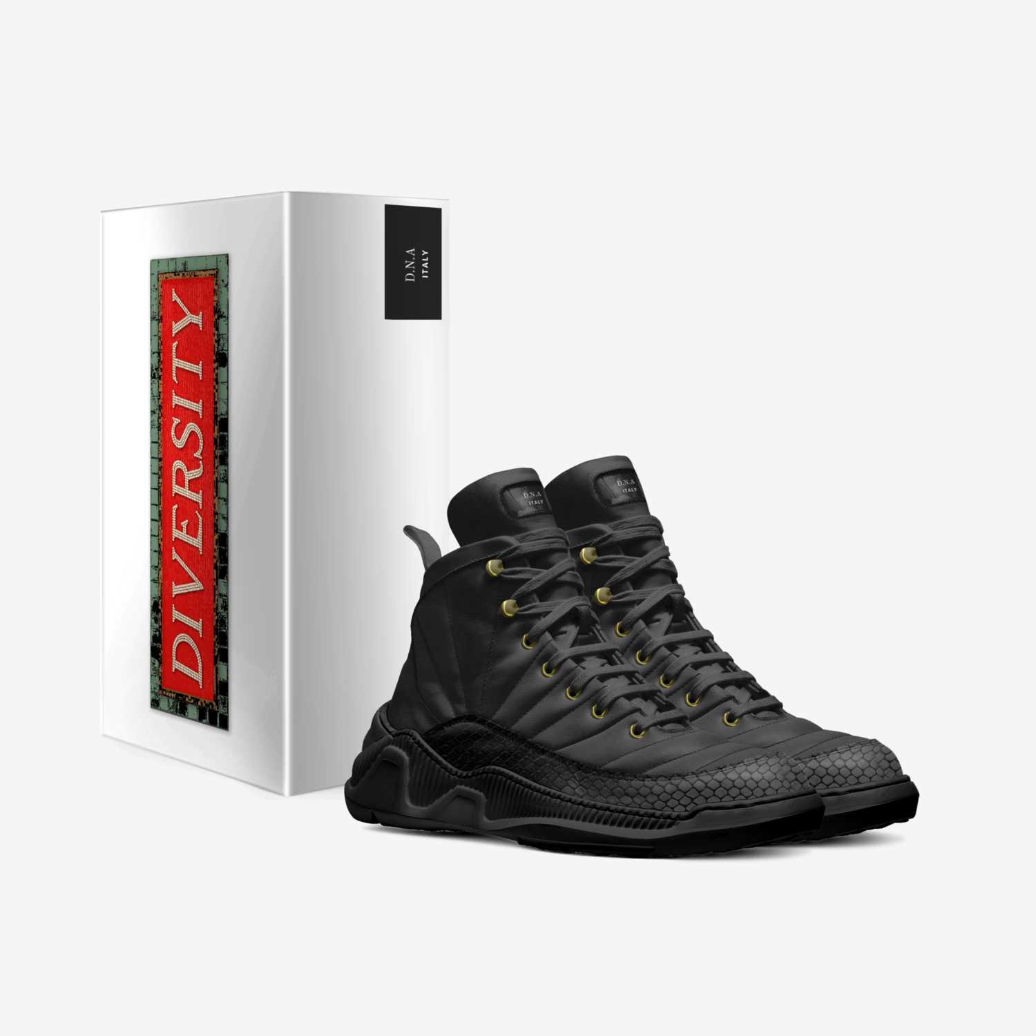 D.N.A Mk. II custom made in Italy shoes by Vic Rivers | Box view