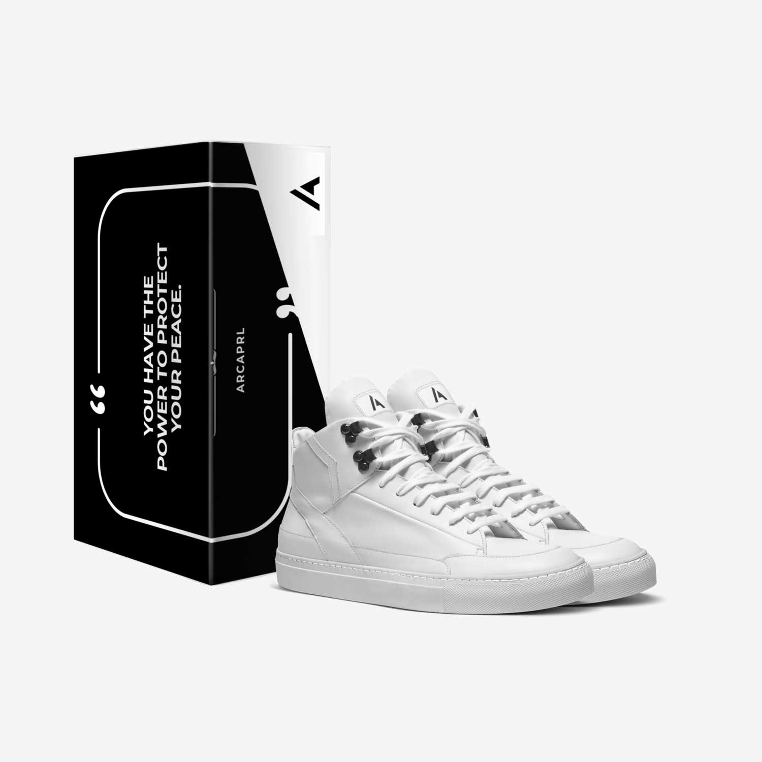 Max V custom made in Italy shoes by Aaron Belyea | Box view