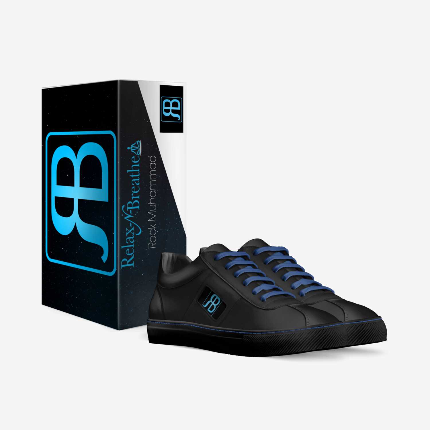 RELAX-N-BREATHE custom made in Italy shoes by Rock Muhammad | Box view