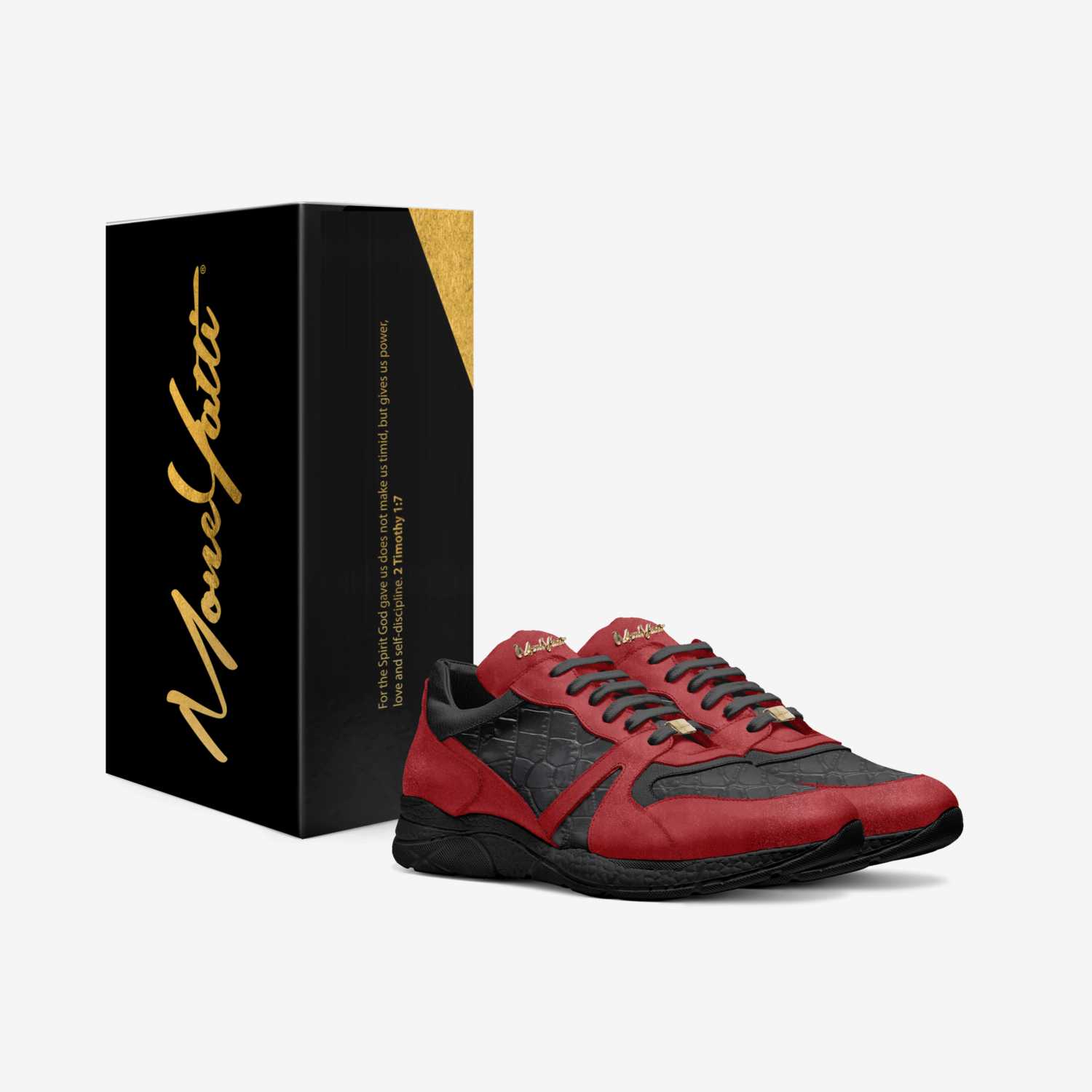 Nem P10 custom made in Italy shoes by Moneyatti Brand | Box view