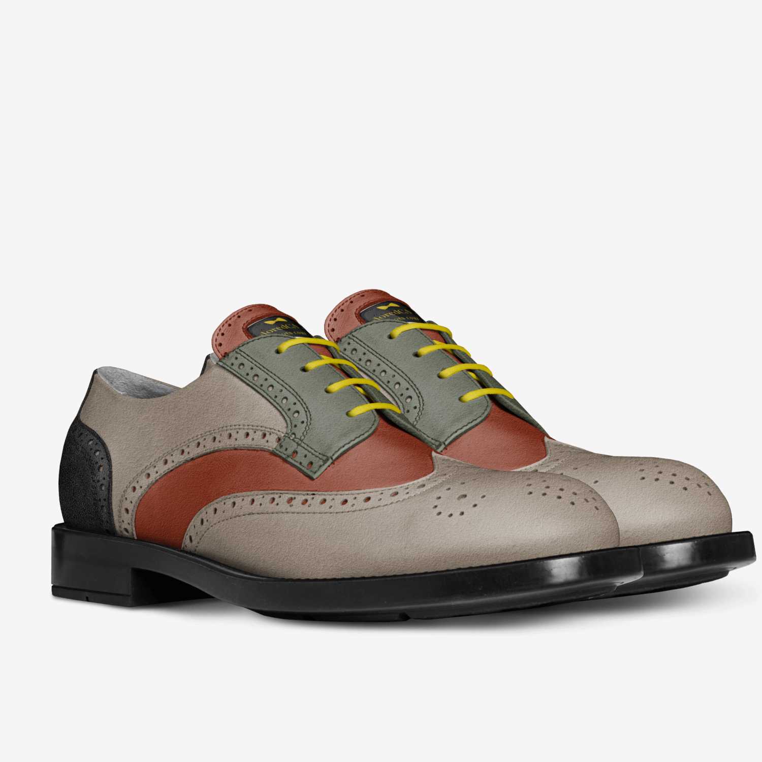 JBC II custom made in Italy shoes by The Robert Blount Collection | Double view