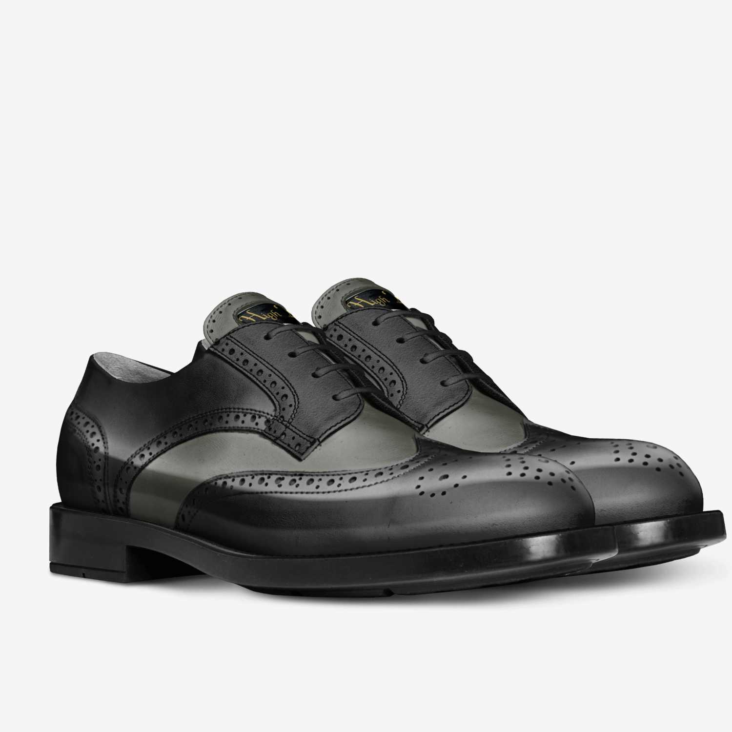 Casual Profiling  custom made in Italy shoes by Mortimer Philbert Sr | Double view