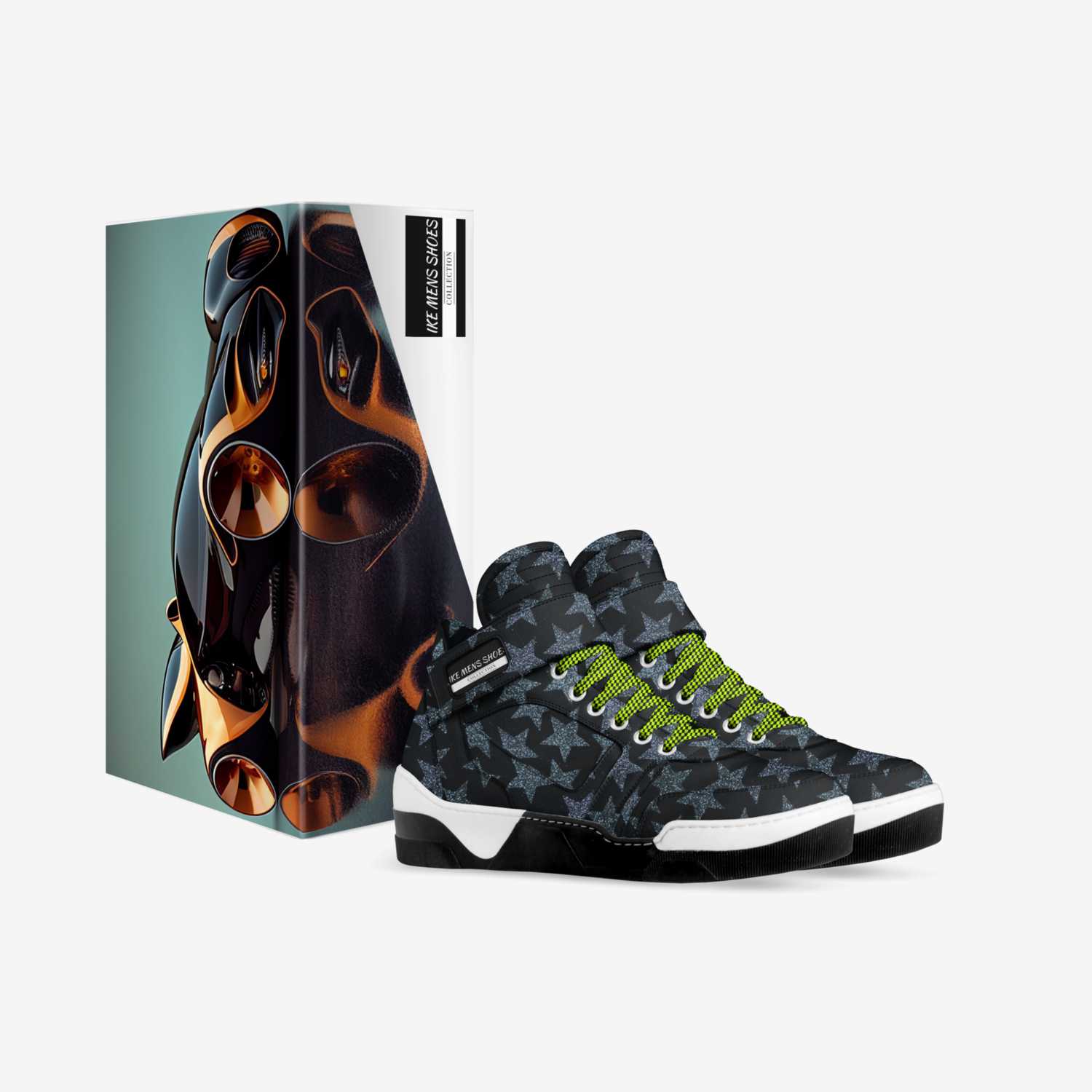 IKE MENS SHOES custom made in Italy shoes by Isaac A Mensah | Box view