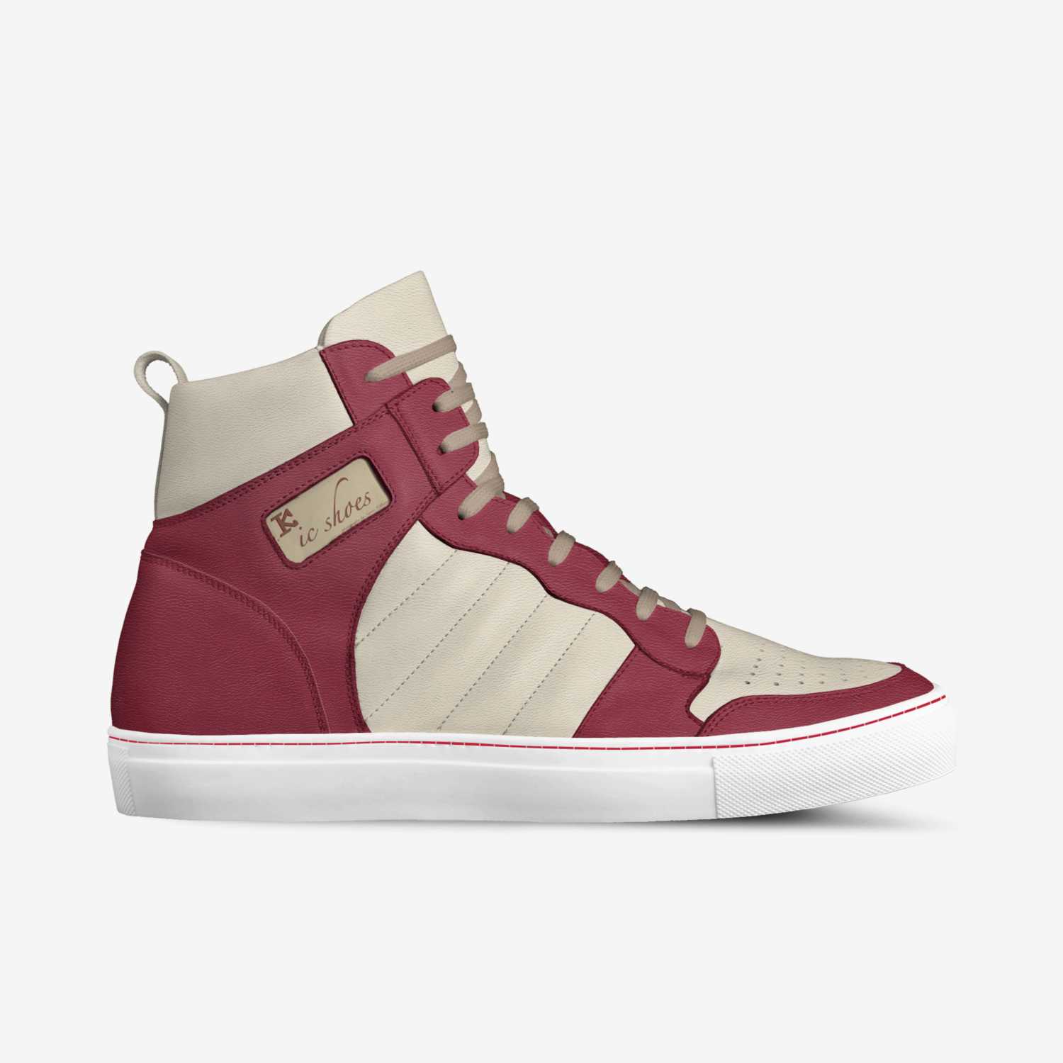 IC custom made in Italy shoes by Caleb Williams | Side view