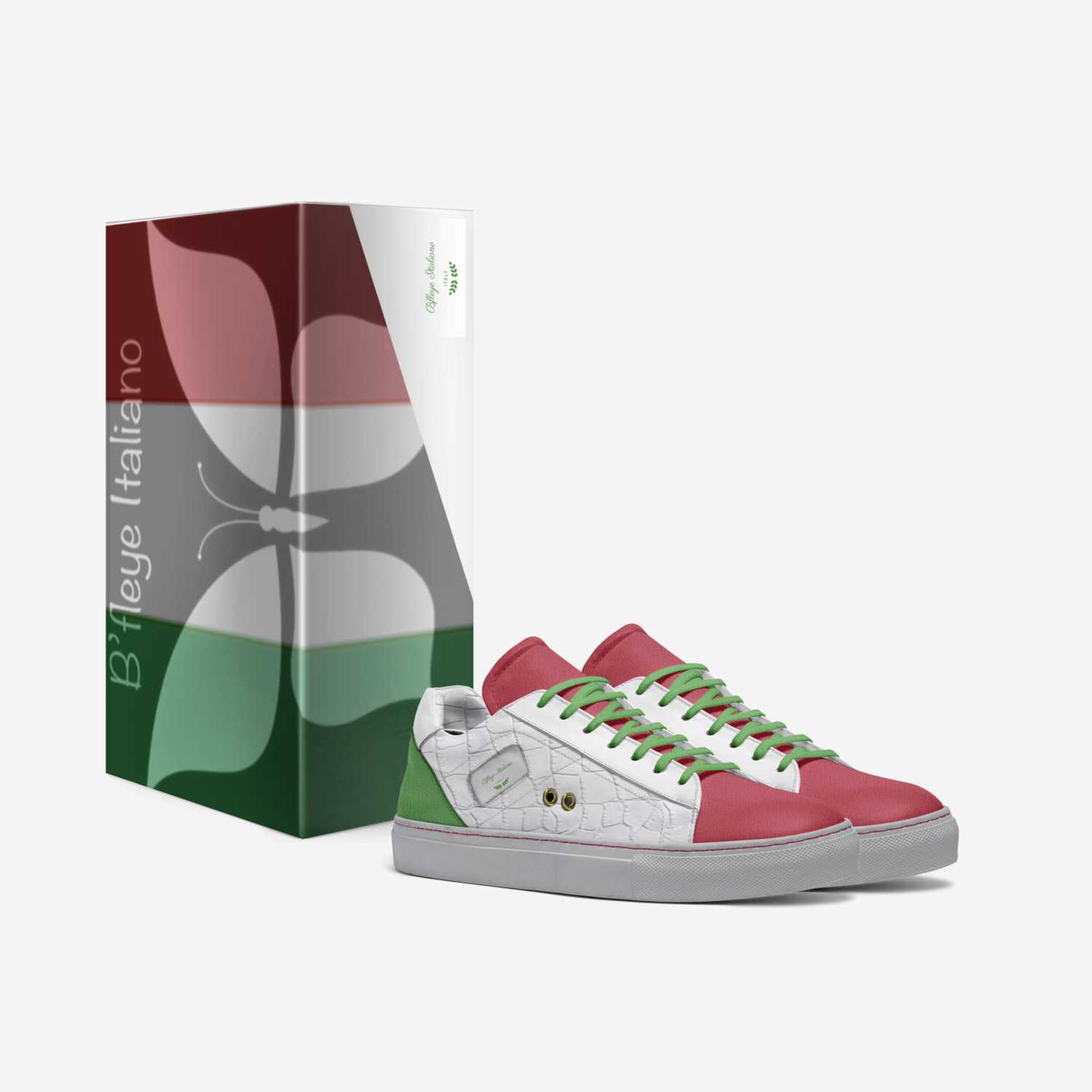 B’fleye Italiano custom made in Italy shoes by Cj Butterfleye | Box view