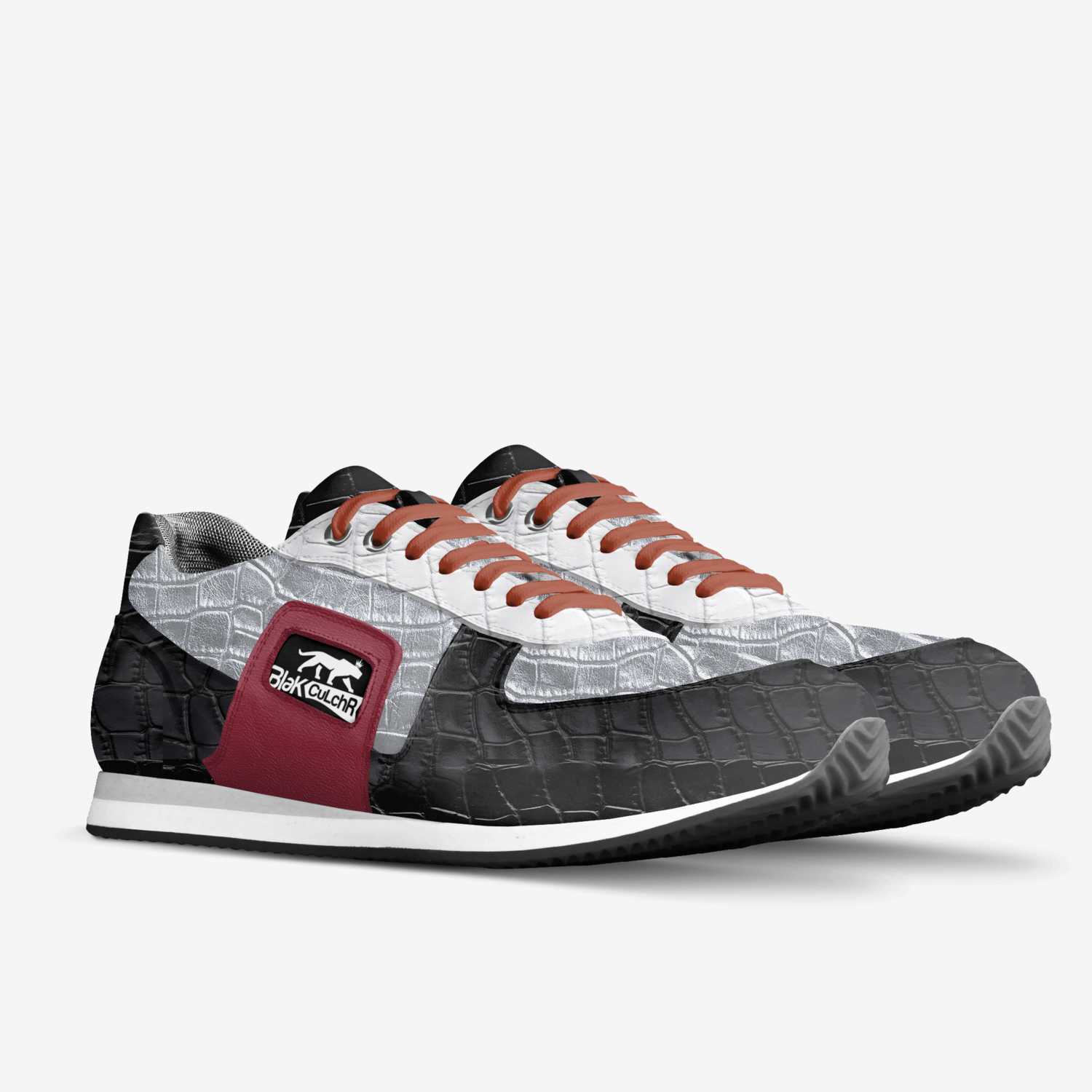 BlaK CuLchR  custom made in Italy shoes by Layton Price | Double view