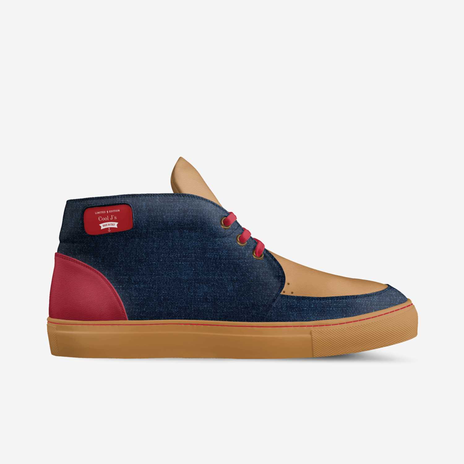 Cool J's custom made in Italy shoes by Jay Dix | Side view