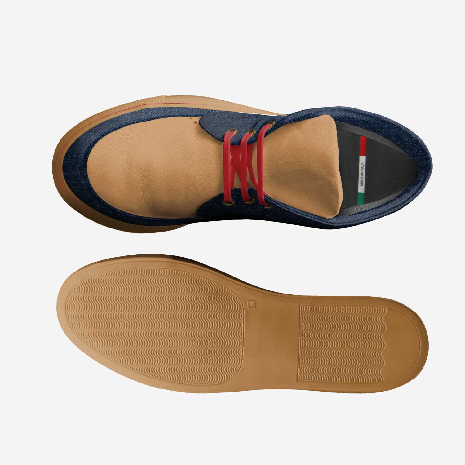 Cool J's custom made in Italy shoes by Jay Dix | Top view
