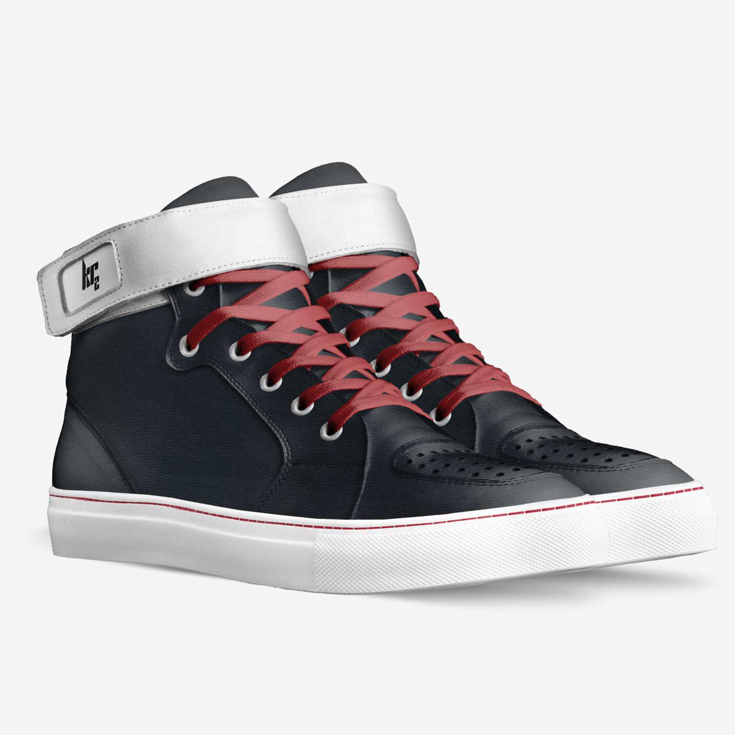 Kr2 custom made in Italy shoes by Keylin Ruff Key | Double view