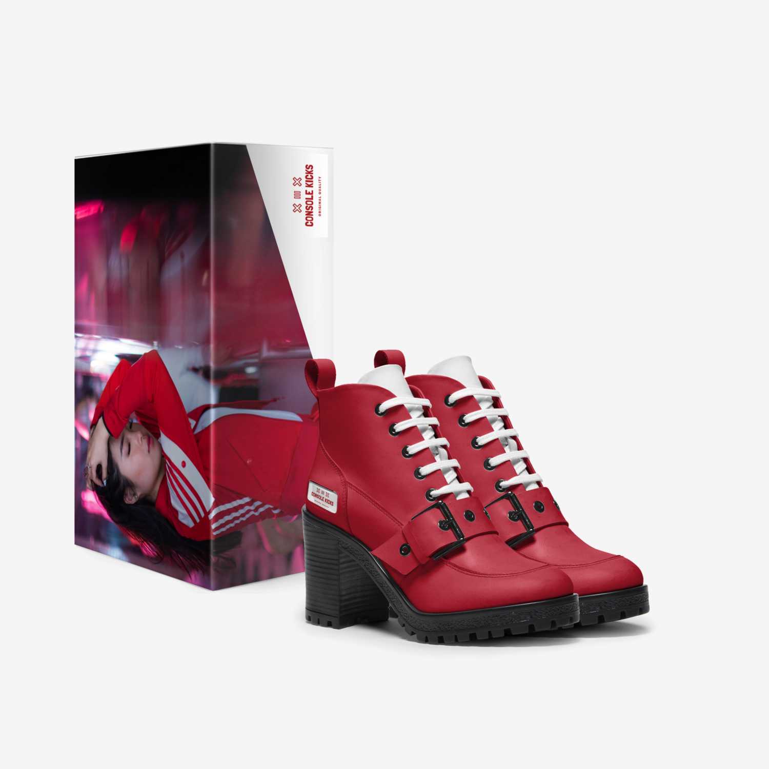 Console Kicks custom made in Italy shoes by Justin Smith | Box view